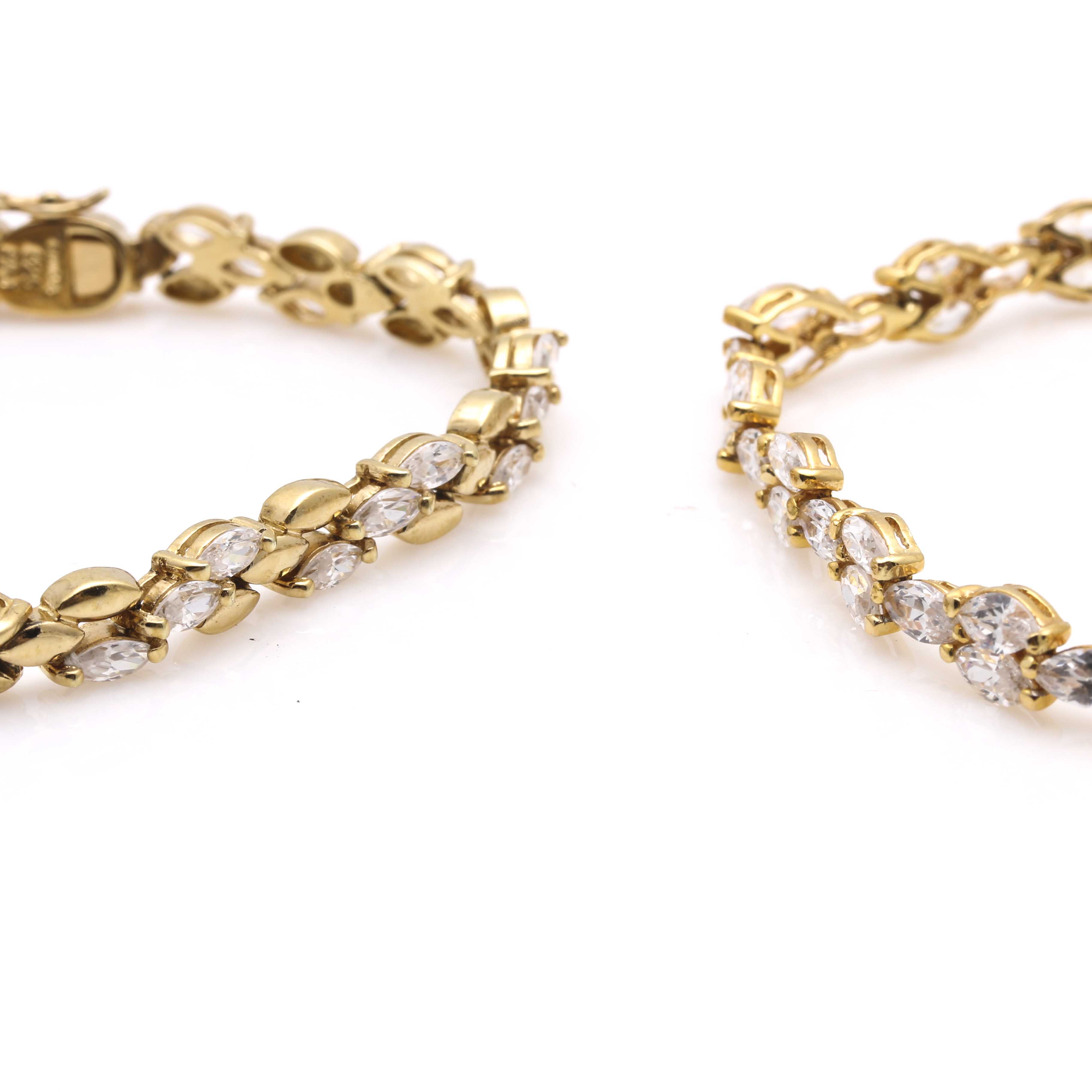 Gold Tone Sterling Silver Jewelry