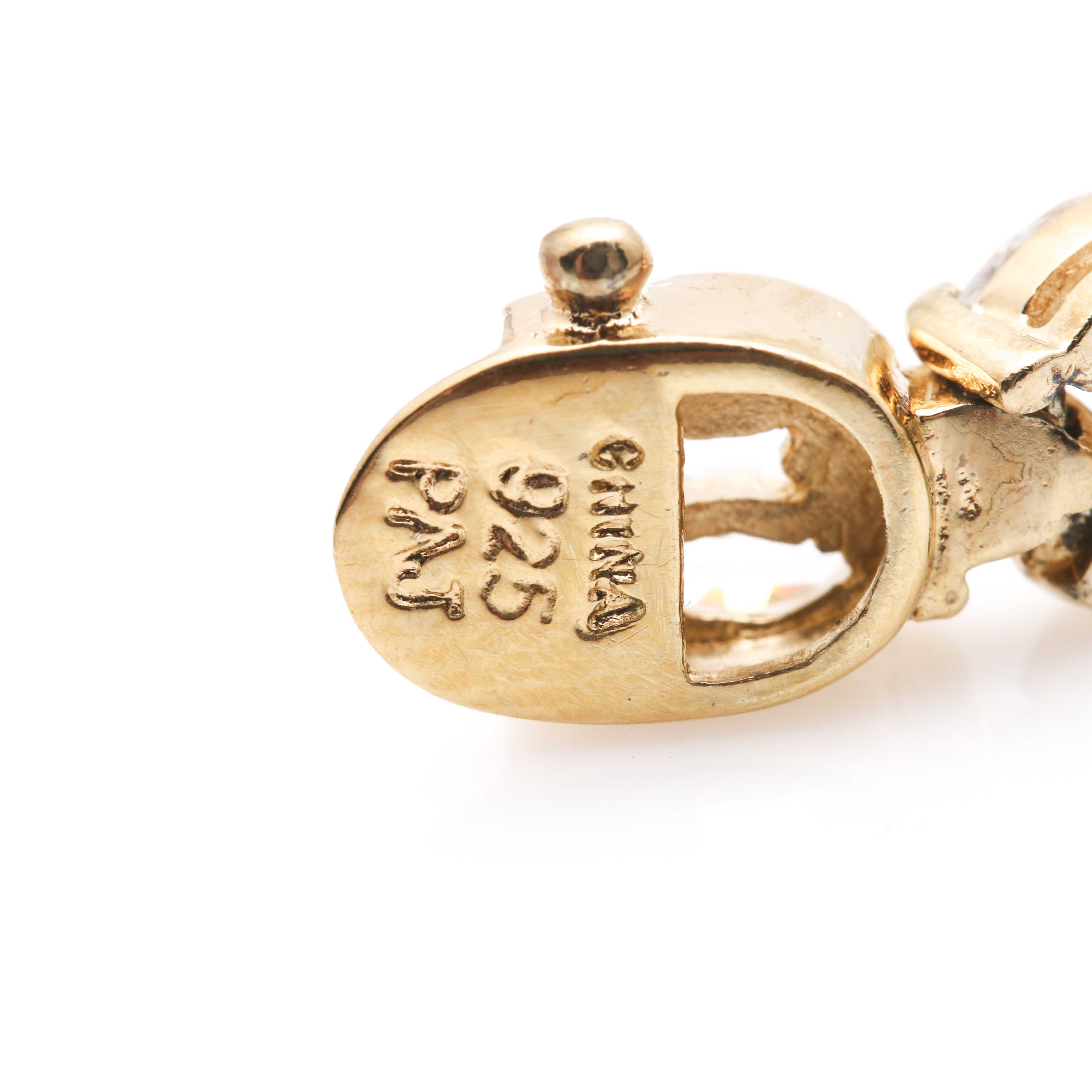 Gold Tone Sterling Silver Jewelry