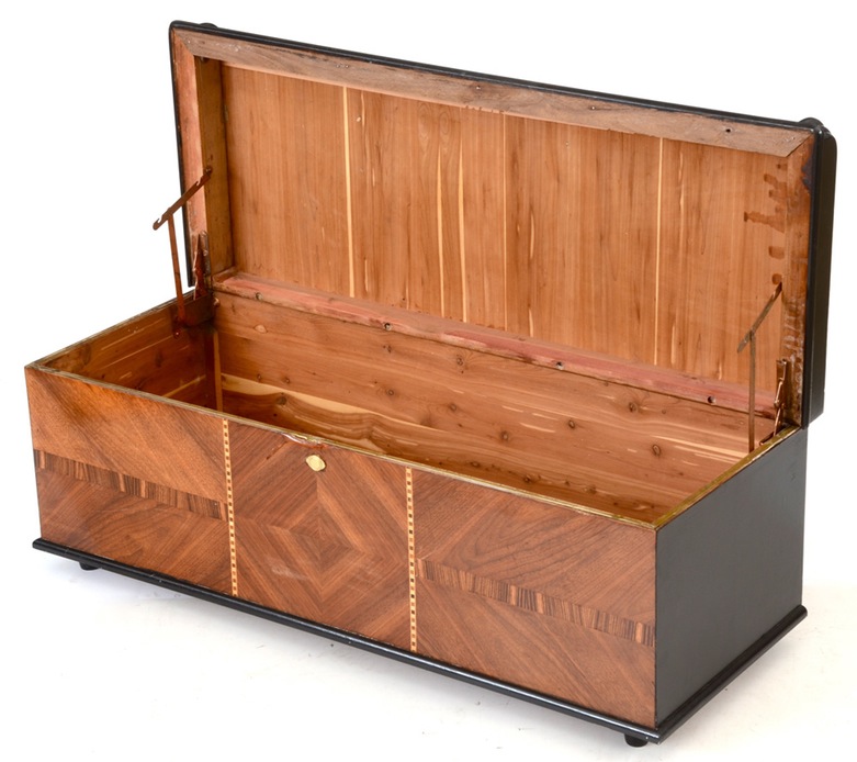 Vintage Waterfall Cedar Chest