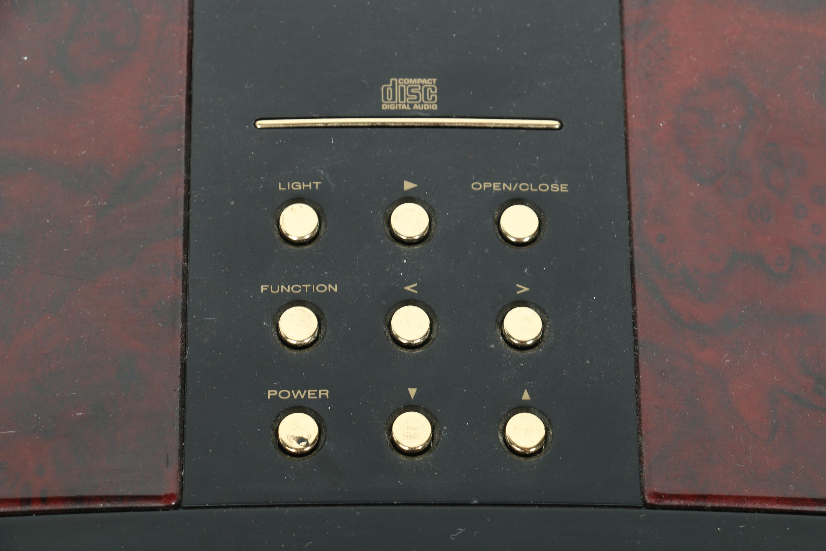 Marantz AM/FM Stereo CD Player and Speakers