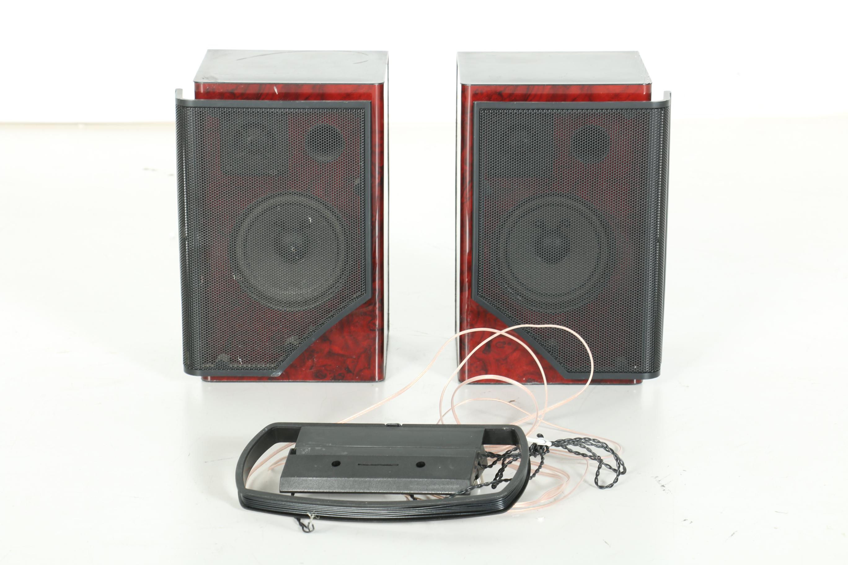 Marantz AM/FM Stereo CD Player and Speakers