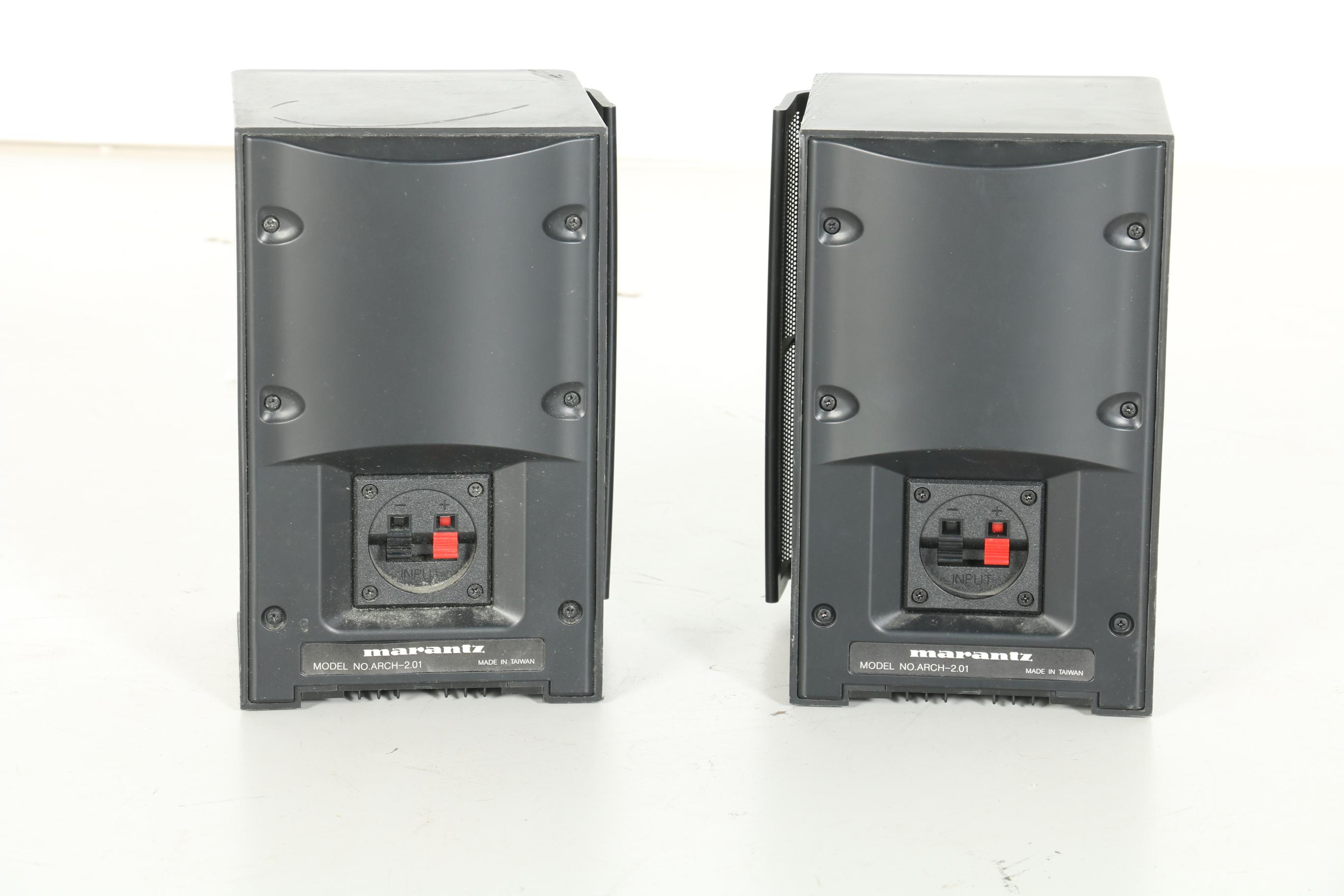 Marantz AM/FM Stereo CD Player and Speakers