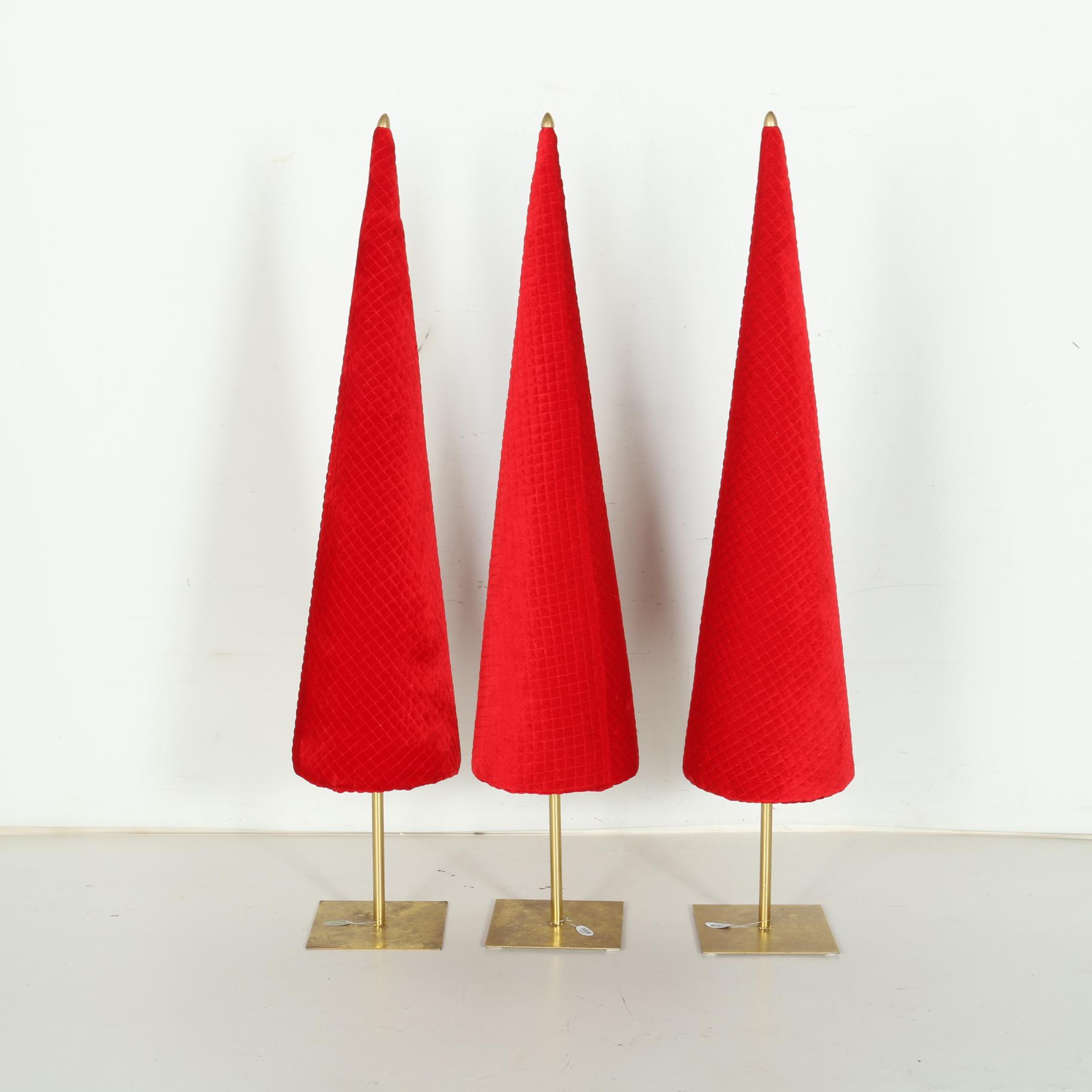 Red Velvet Christmas Trees