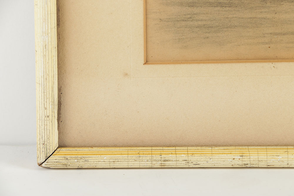 W. O'Meara Late 19th Century Charcoal Drawing on Paper Landscape