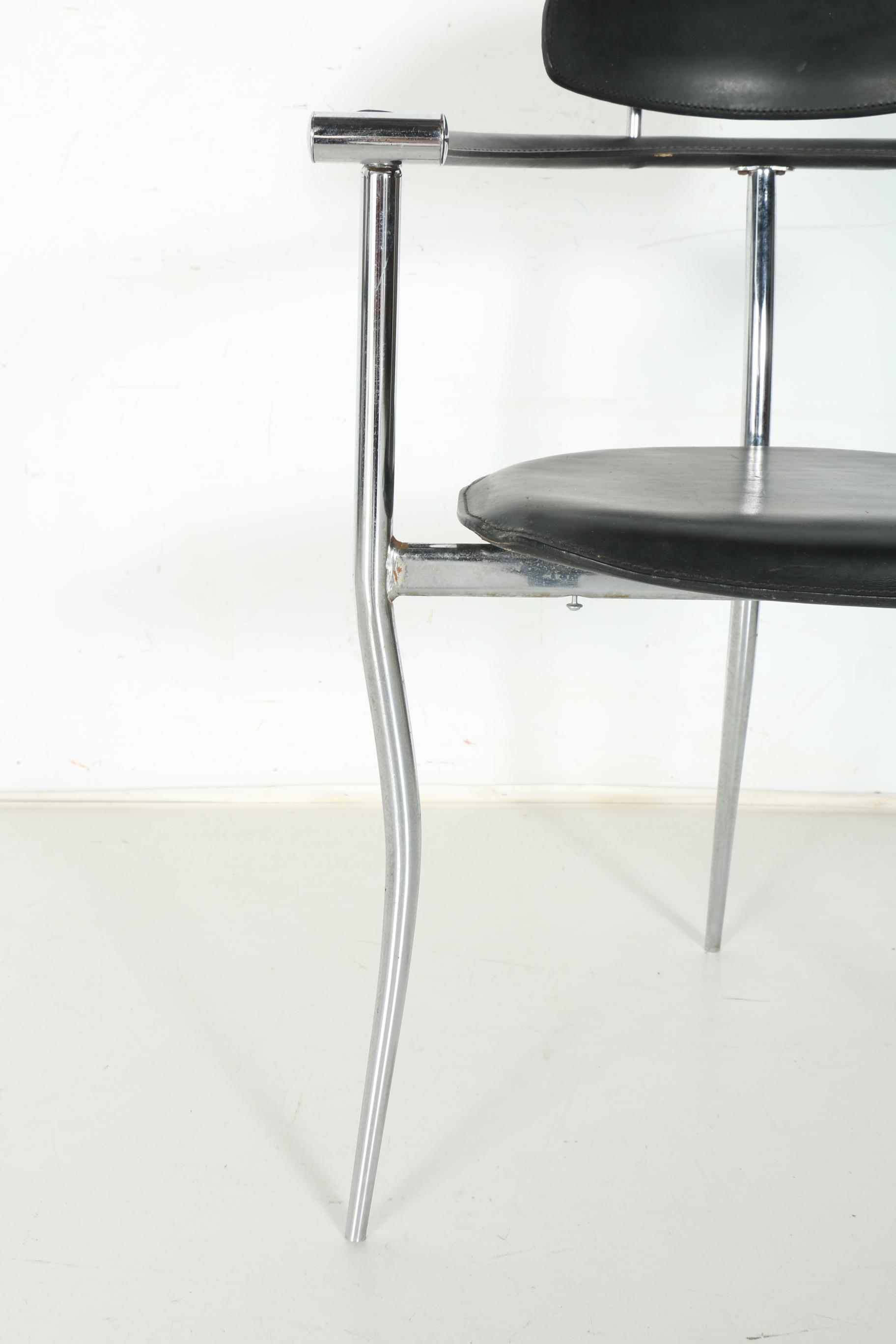 Pair of Arrben Modern Italian Chairs