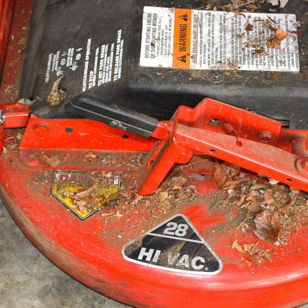 Snapper Rear Engine Riding Mower and Leaf Catcher