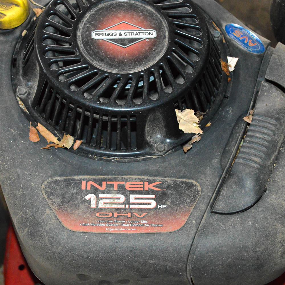 Snapper Rear Engine Riding Mower and Leaf Catcher