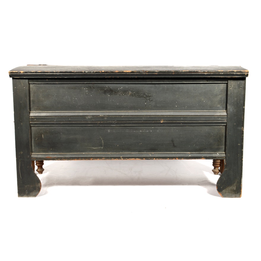 Antique Painted Blanket Chest