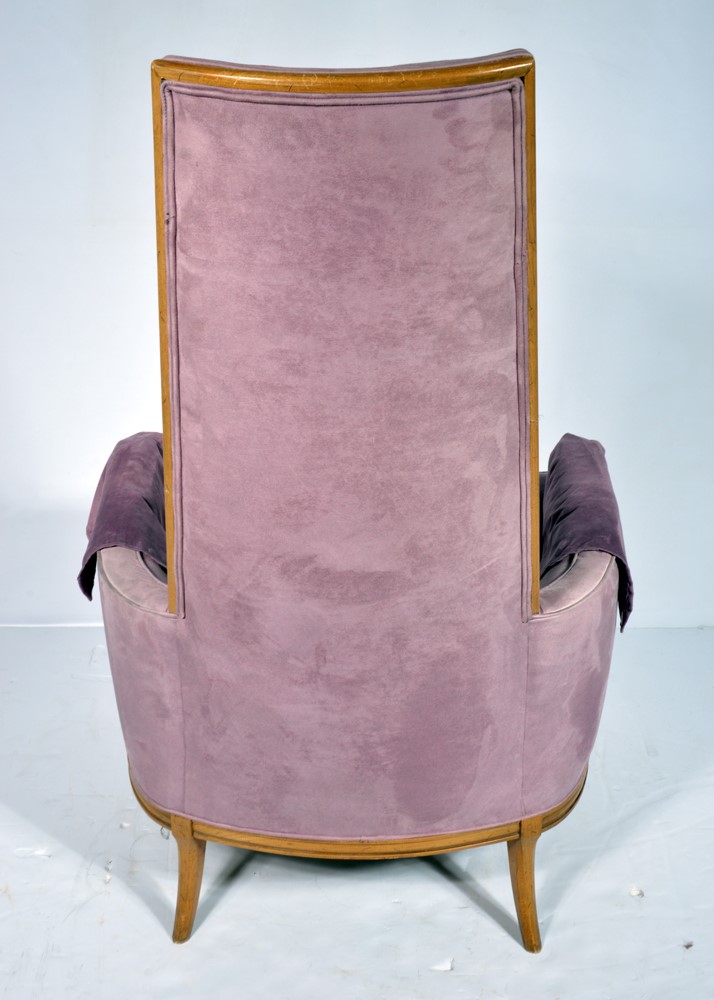 Lavender Mid Century Modern Chair