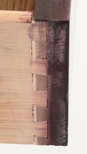 Vintage Stained Waterfall Night Stand