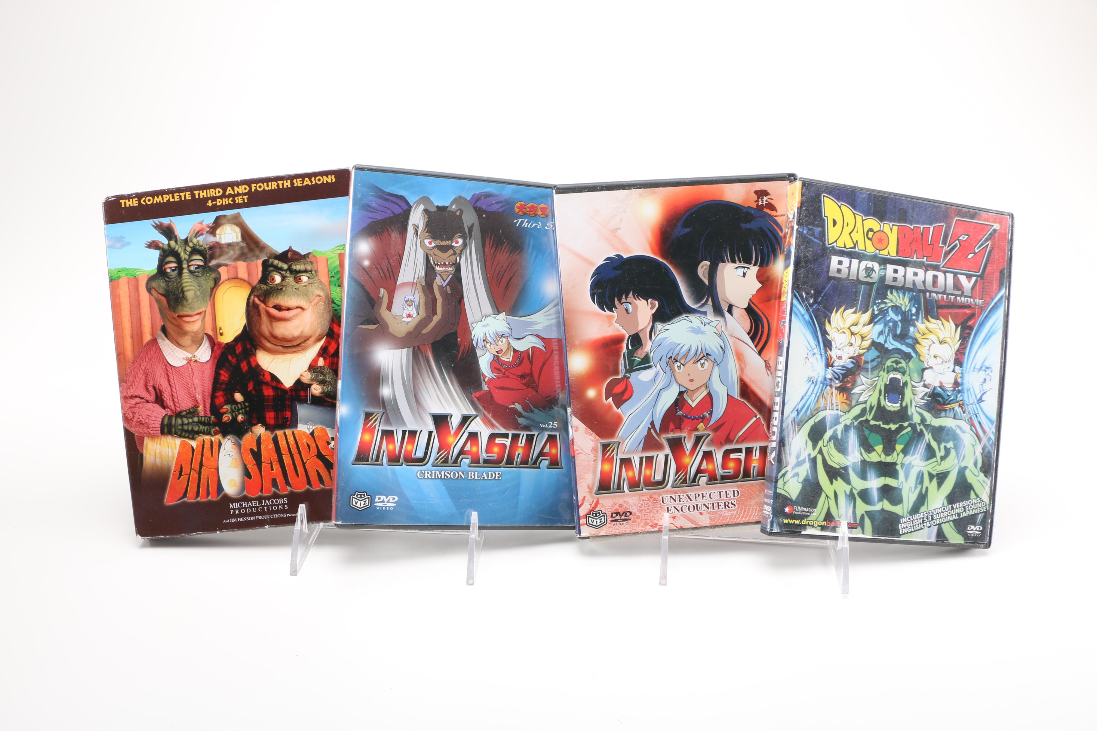 "Spider-man," "InuYasha" and Other DVDs