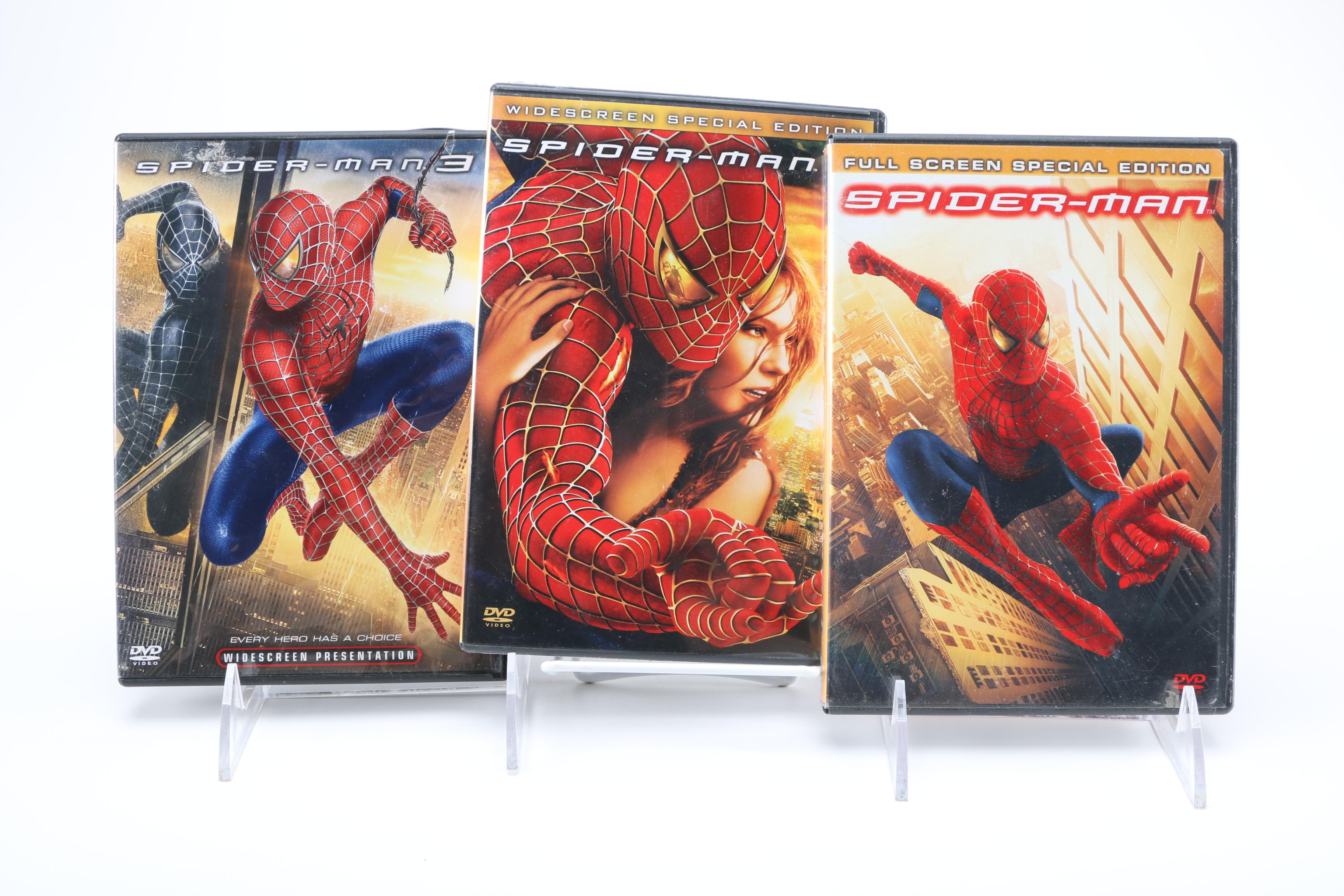 "Spider-man," "InuYasha" and Other DVDs