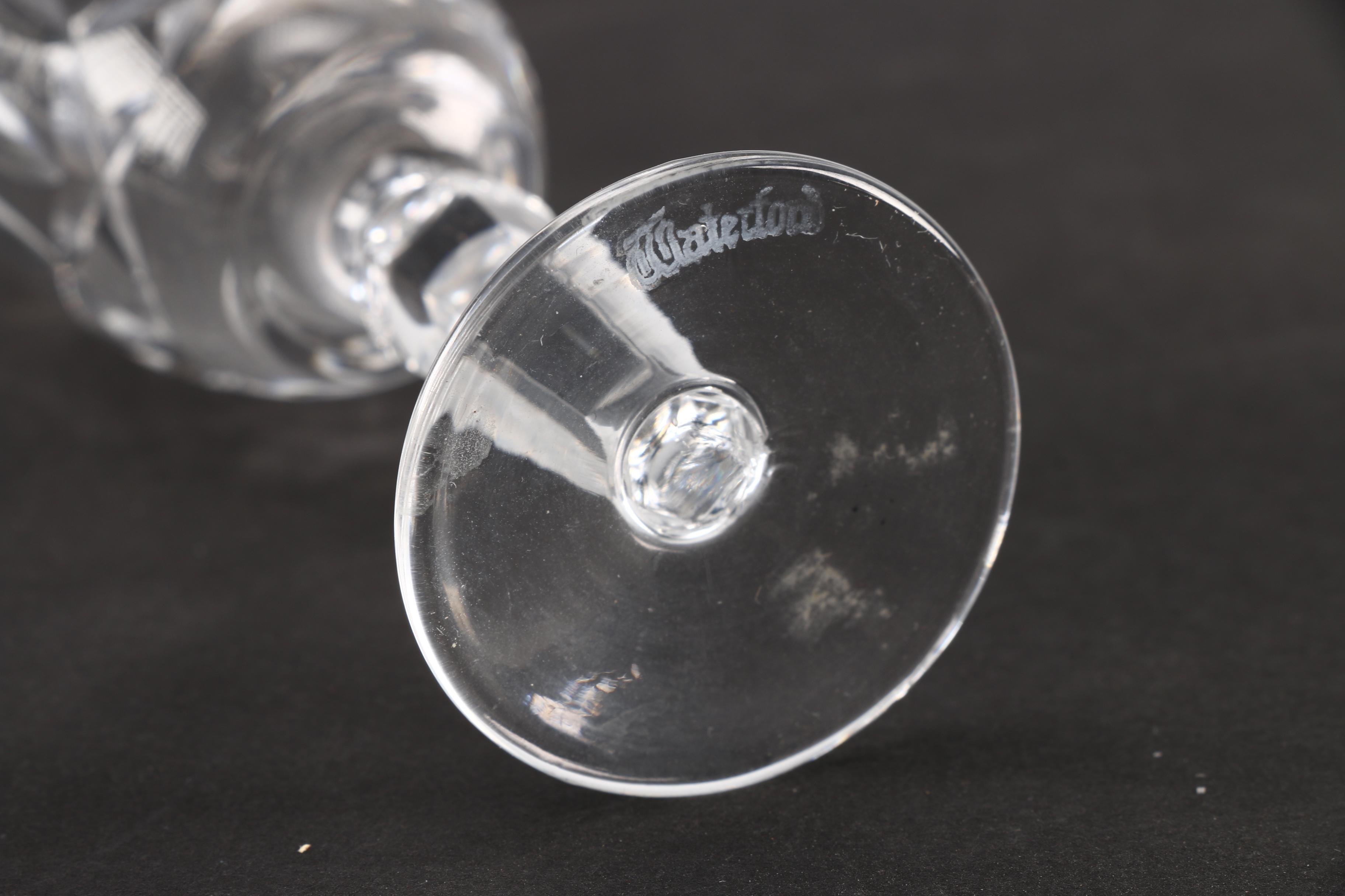 Small Waterford Crystal Stemware Collection