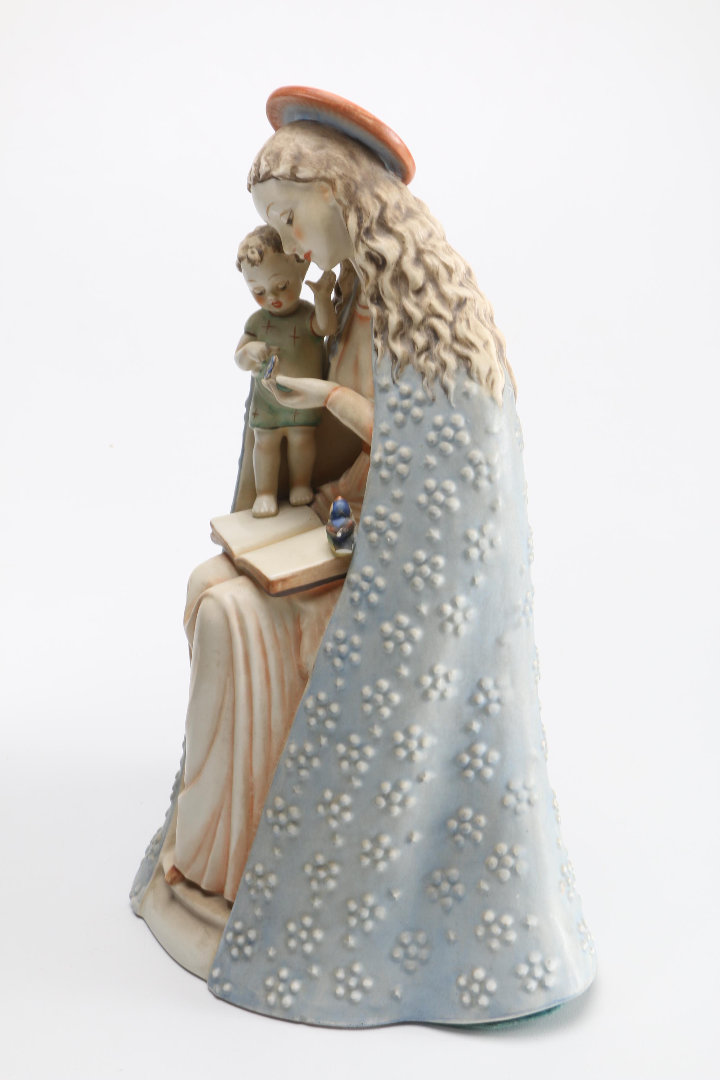 M.J. Hummel Porcelain Figurine "Flower Madonna"