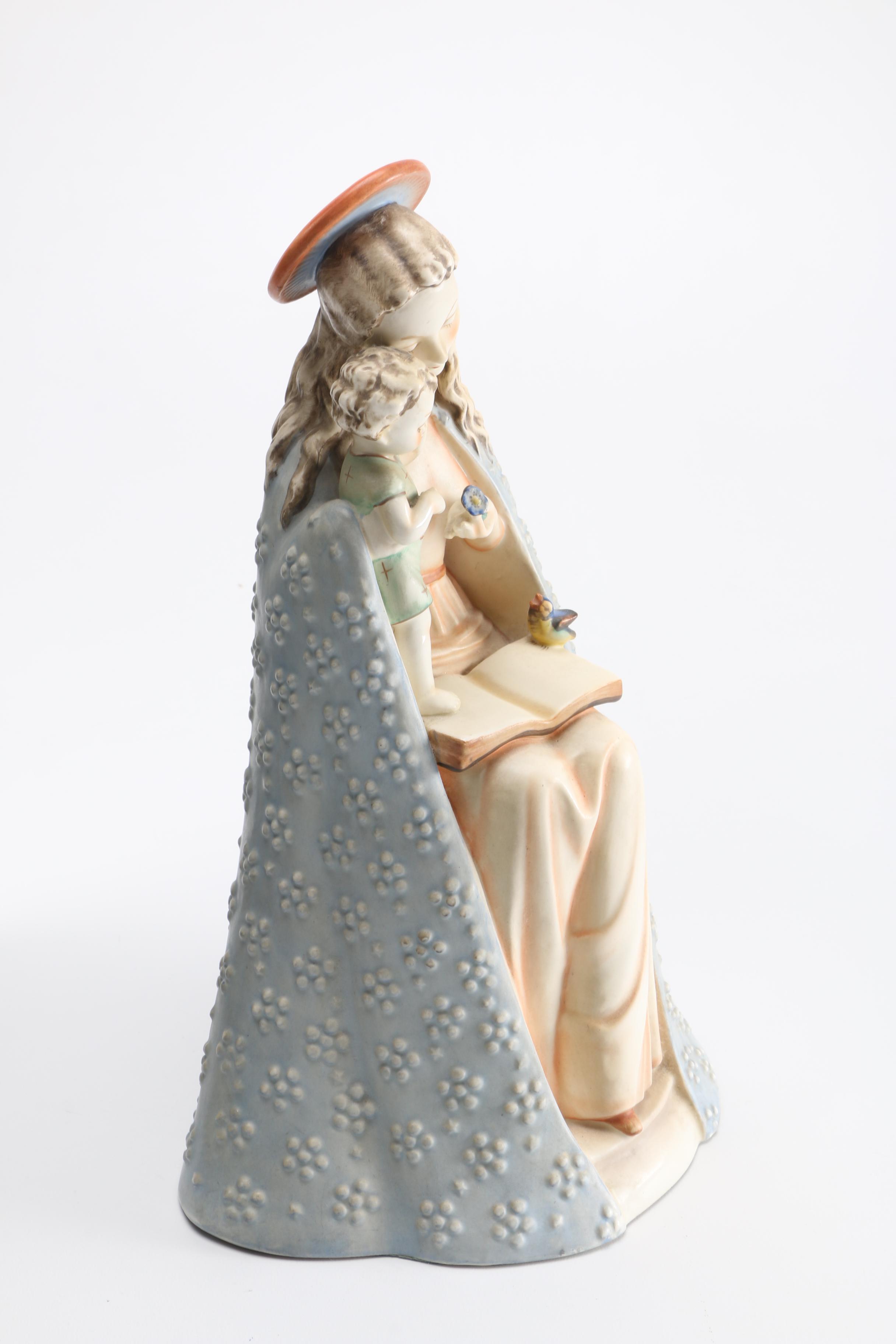 M.J. Hummel Porcelain Figurine "Flower Madonna"