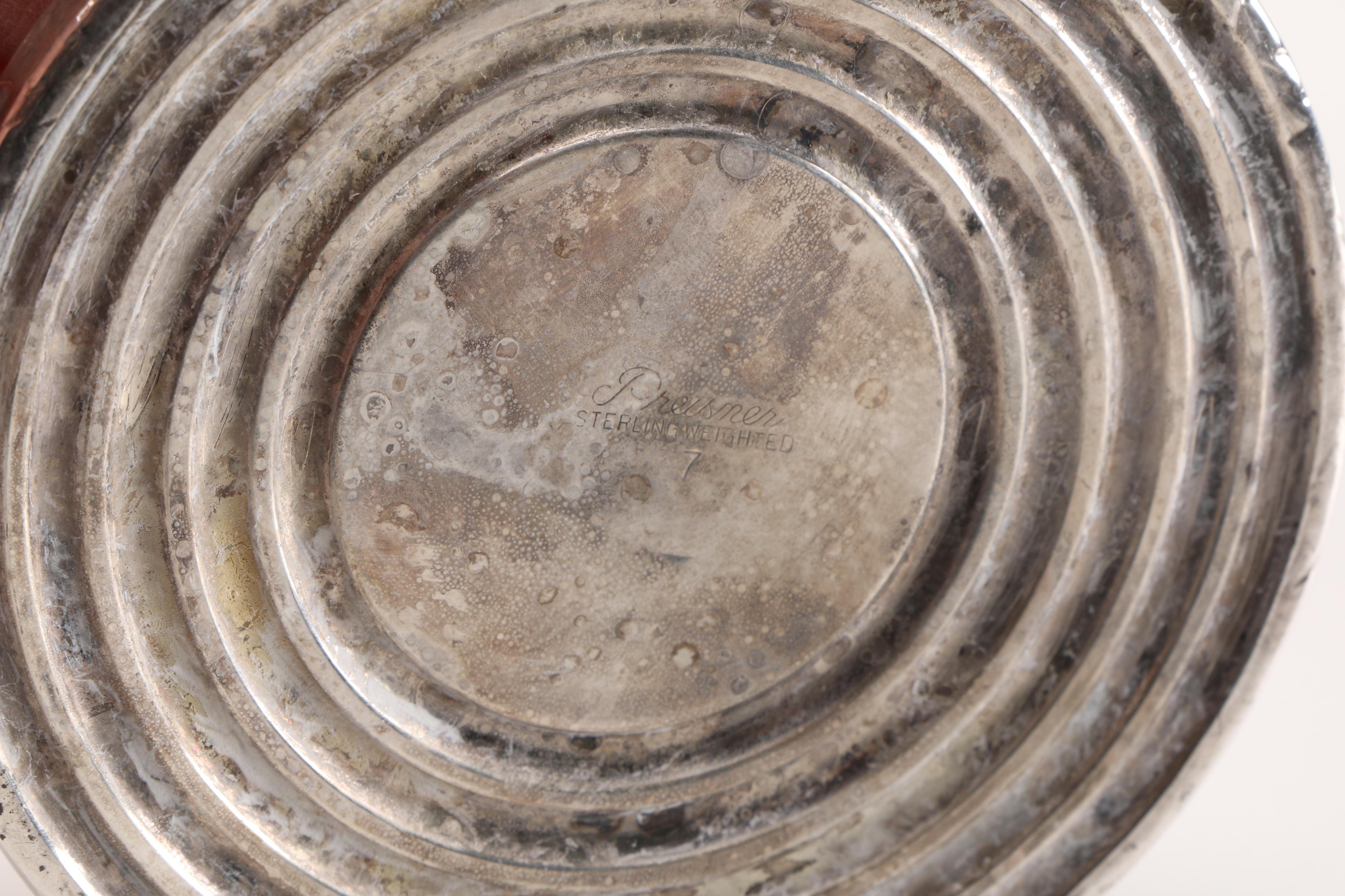 Preisner Weighted Sterling Silver Candlesticks