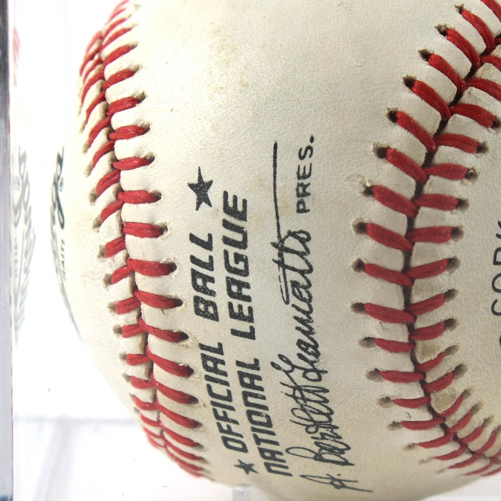 Signed Hank Aaron Official American League Baseball