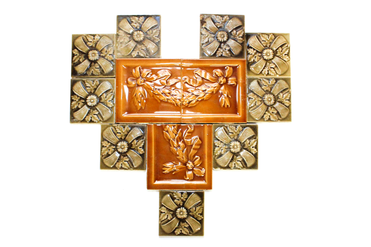 Collection of Vintage Cambridge Tiles