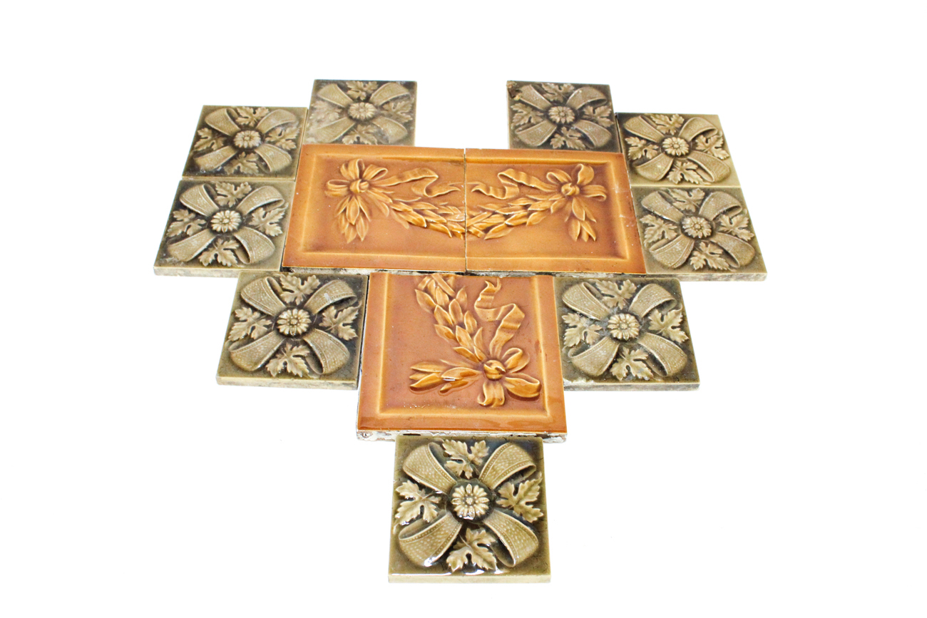 Collection of Vintage Cambridge Tiles