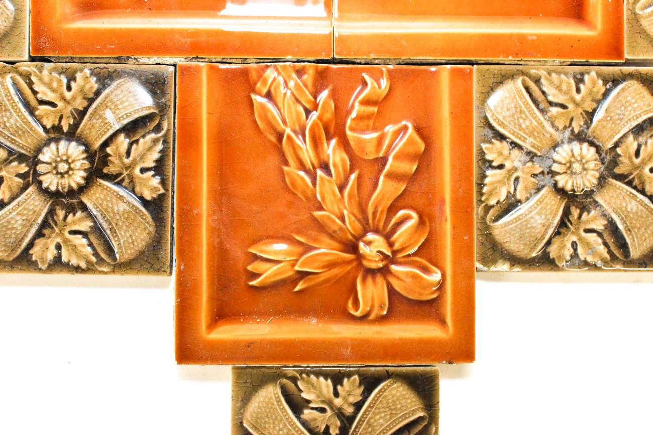 Collection of Vintage Cambridge Tiles