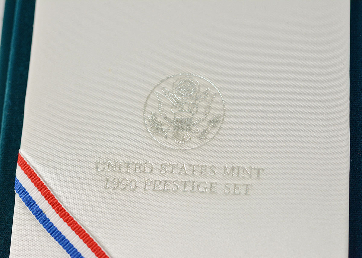 United States Mint 1990 Prestige Coin Set