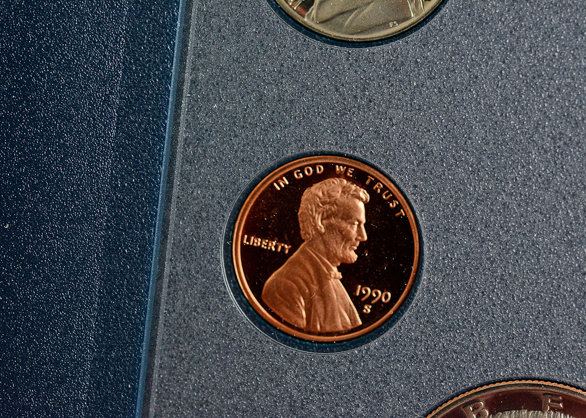 United States Mint 1990 Prestige Coin Set