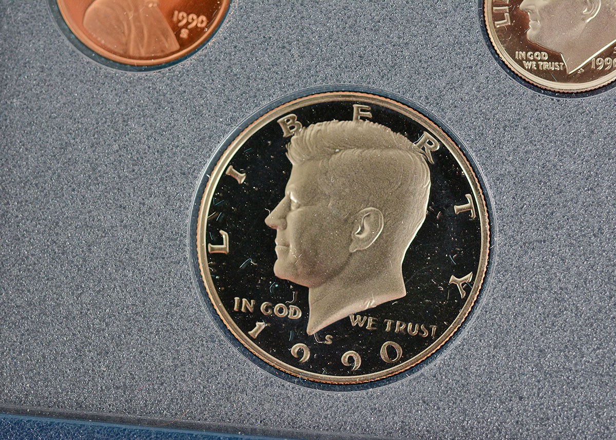 United States Mint 1990 Prestige Coin Set