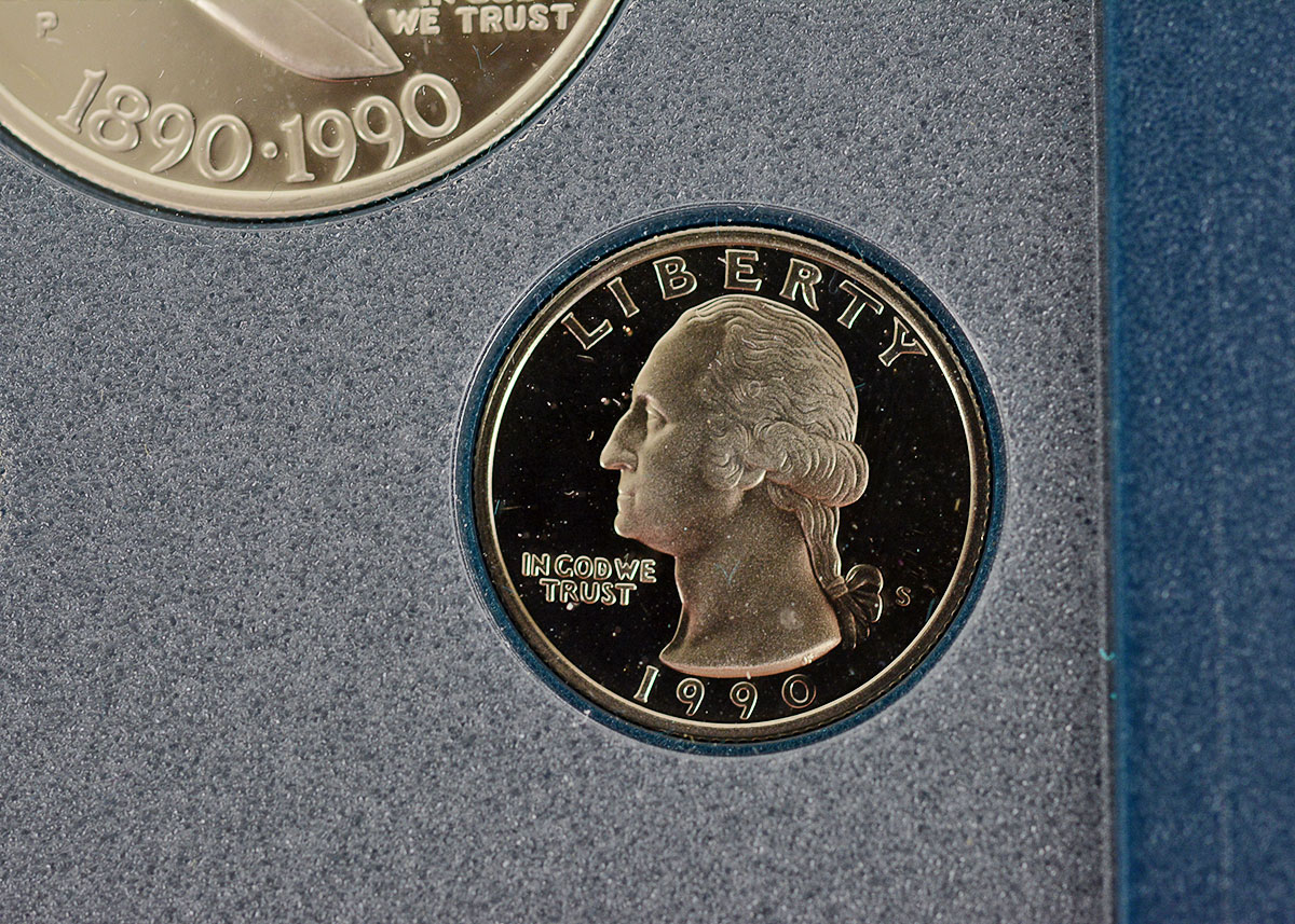 United States Mint 1990 Prestige Coin Set