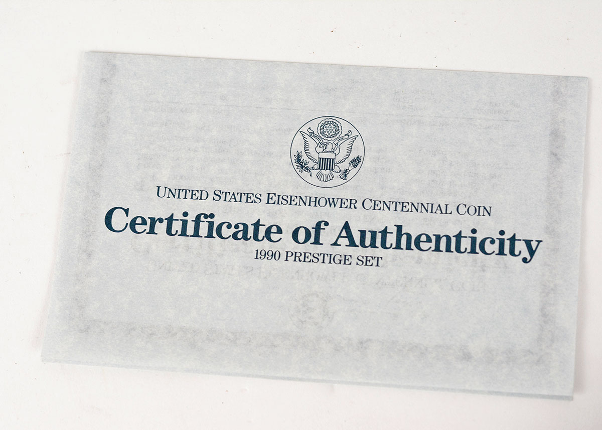 United States Mint 1990 Prestige Coin Set