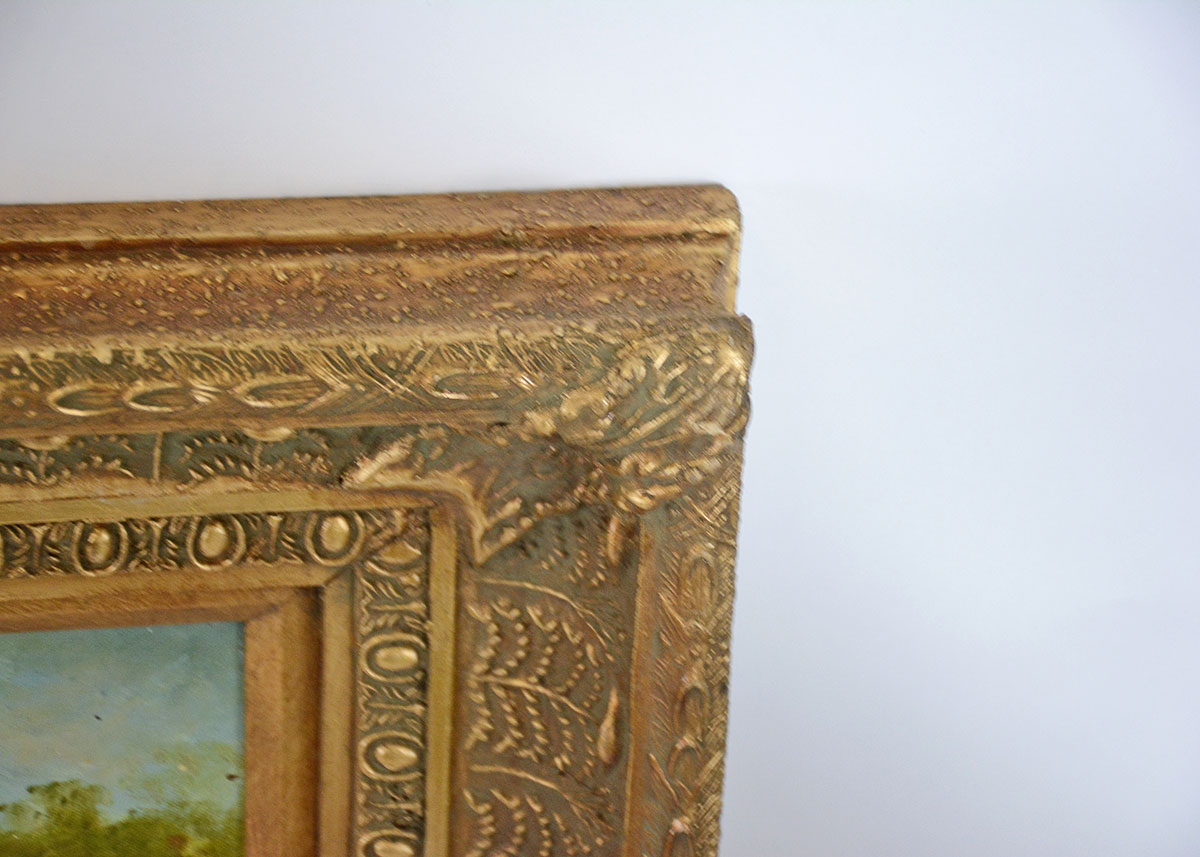 Oil Painting of British Fox Hunt