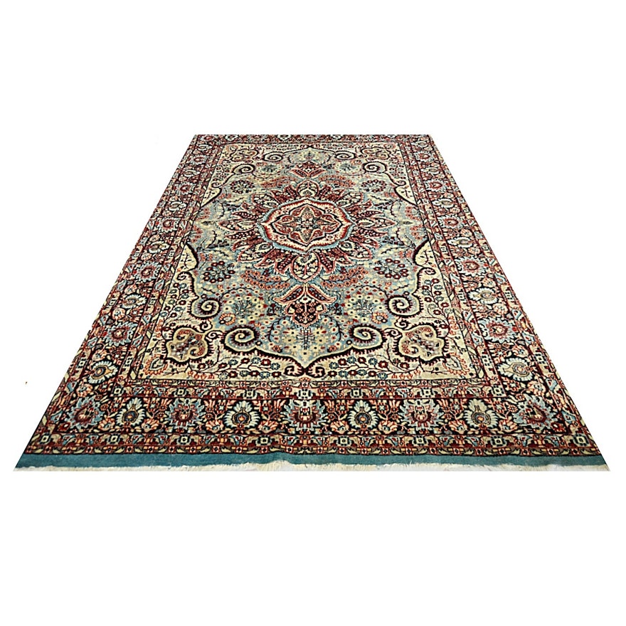 Vintage Hand Knotted Persian Style Rug