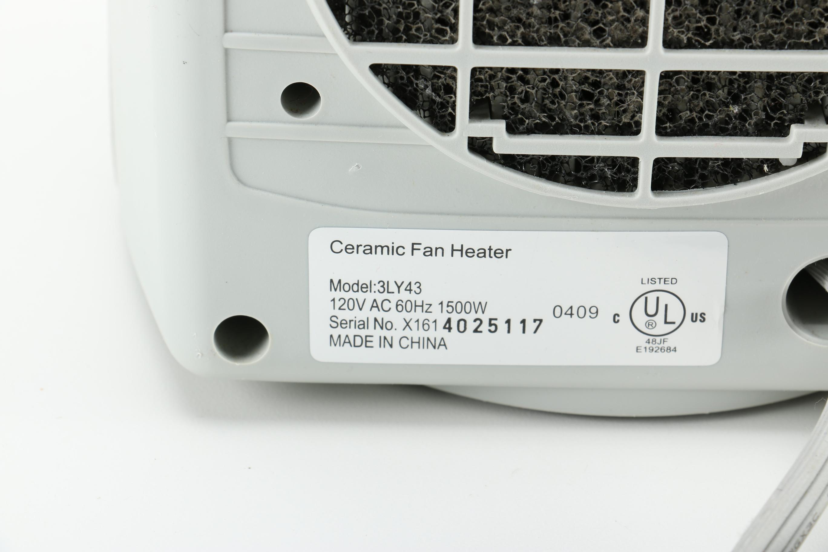 Space Heaters and Fan