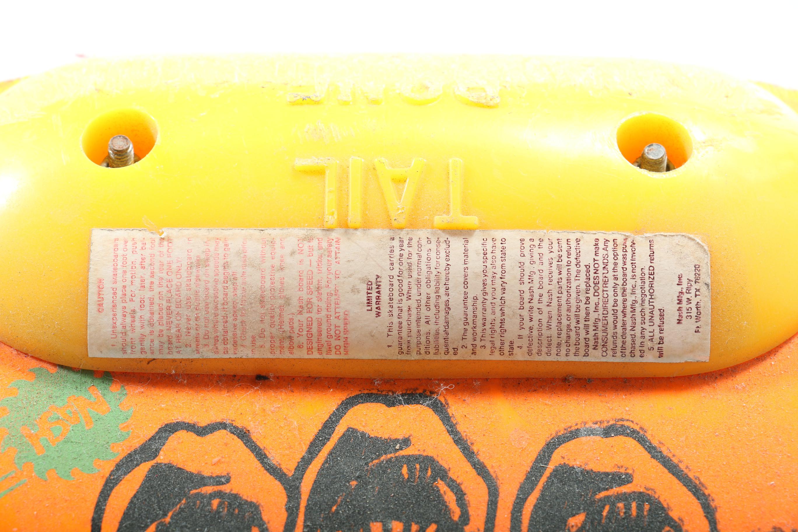 "Nash Executioner" and "Flip Fury" Skateboards