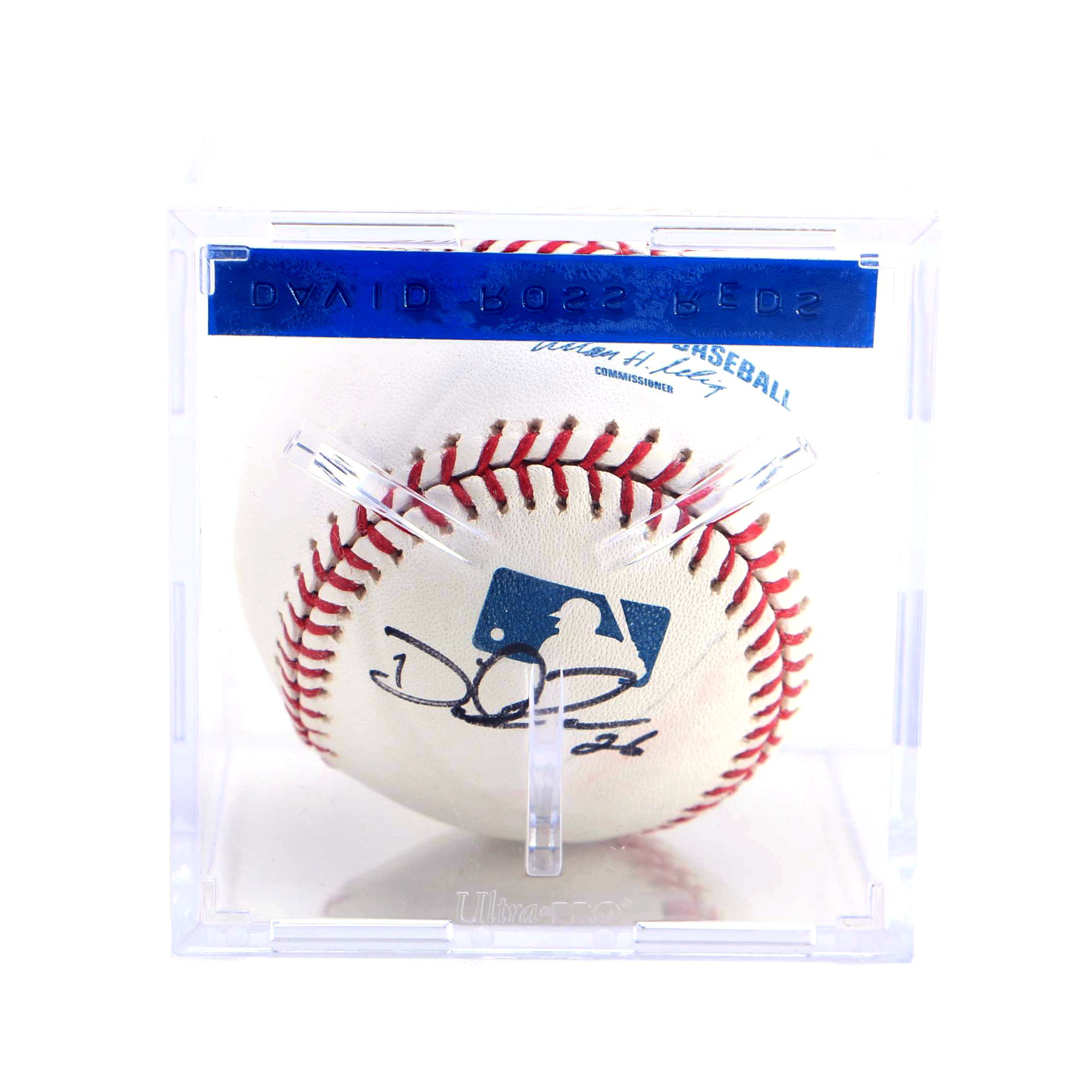 David Ross Autographed Baseball