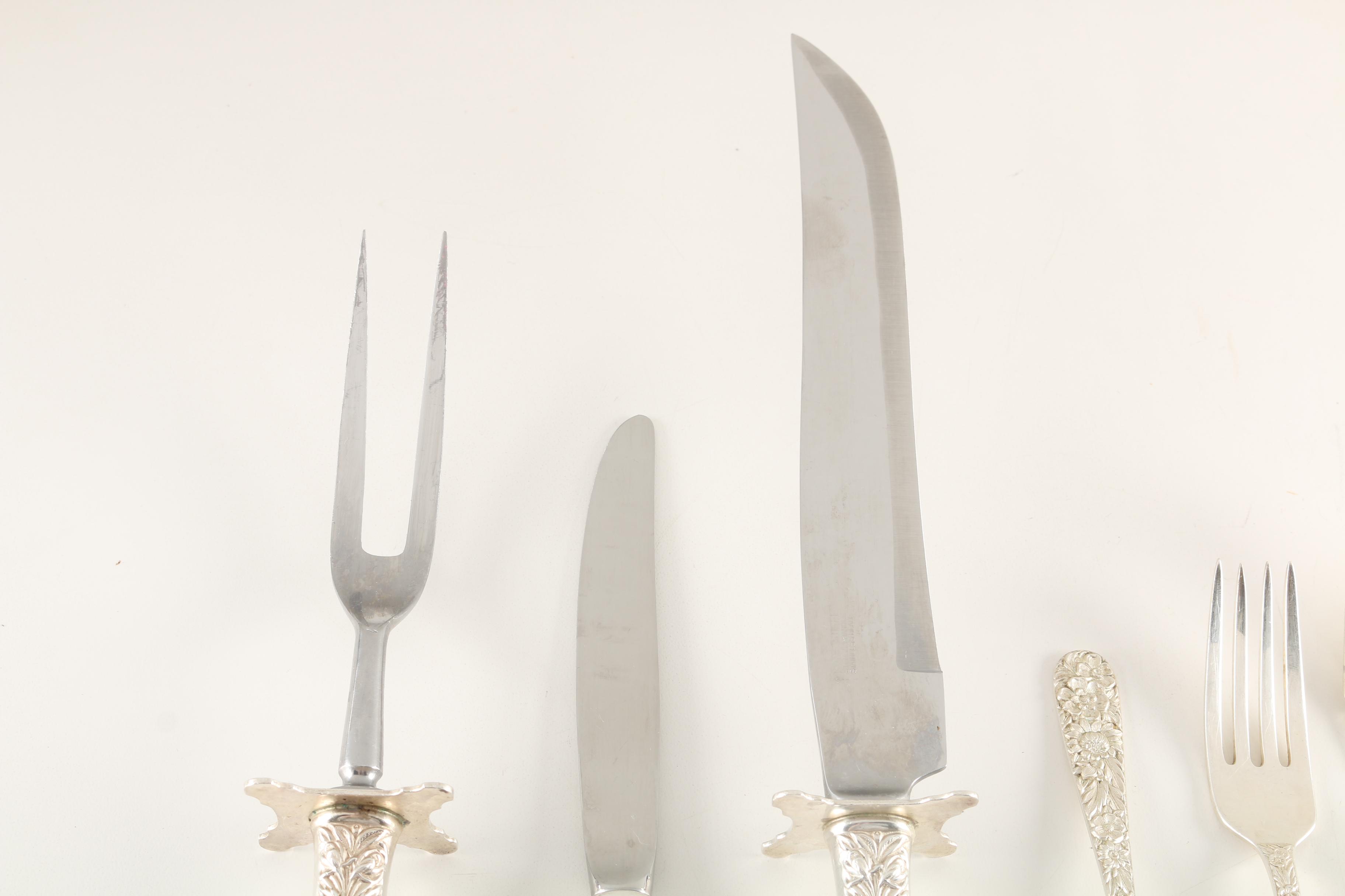 Kirk "Repousse" Sterling Silver Flatware
