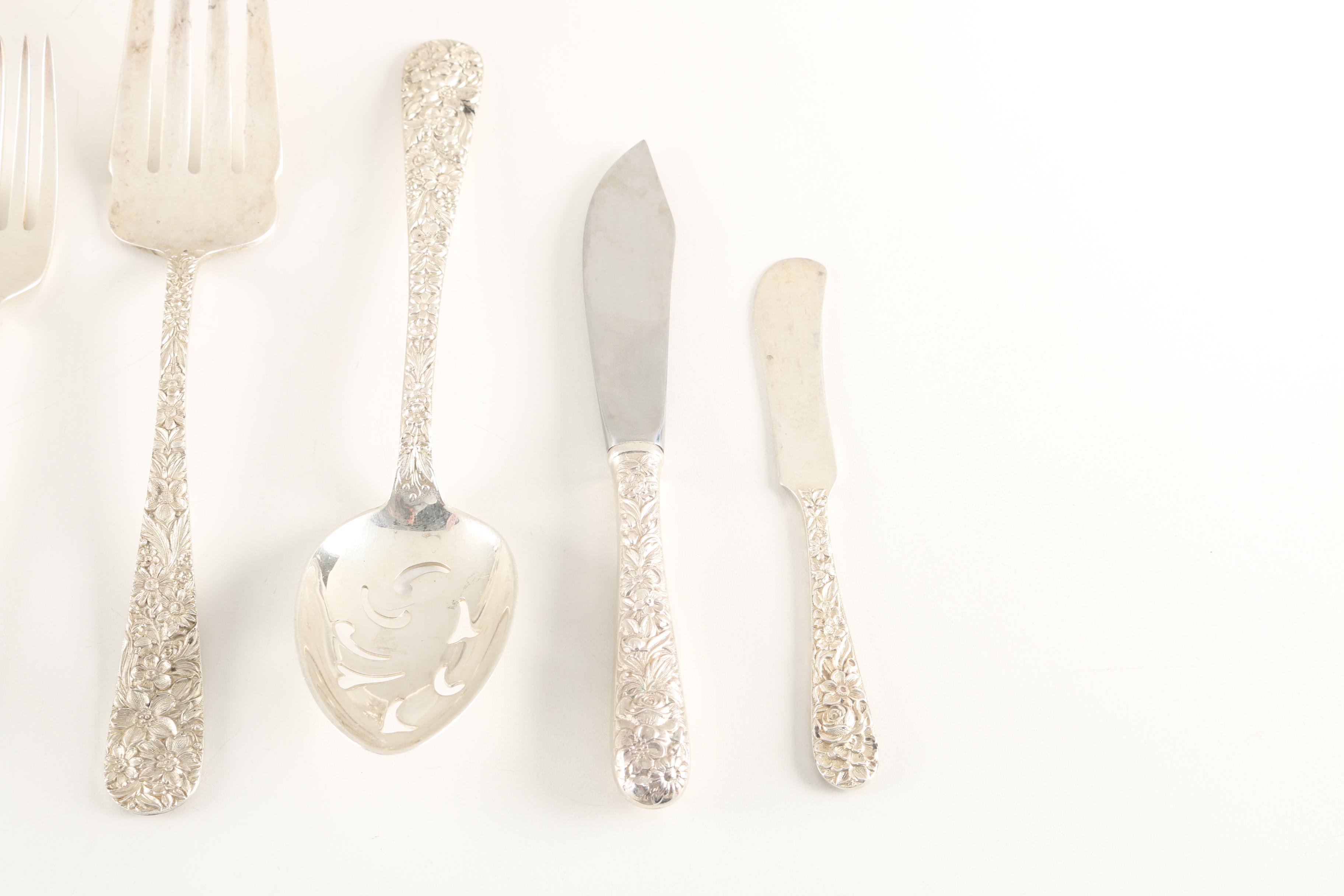 Kirk "Repousse" Sterling Silver Flatware