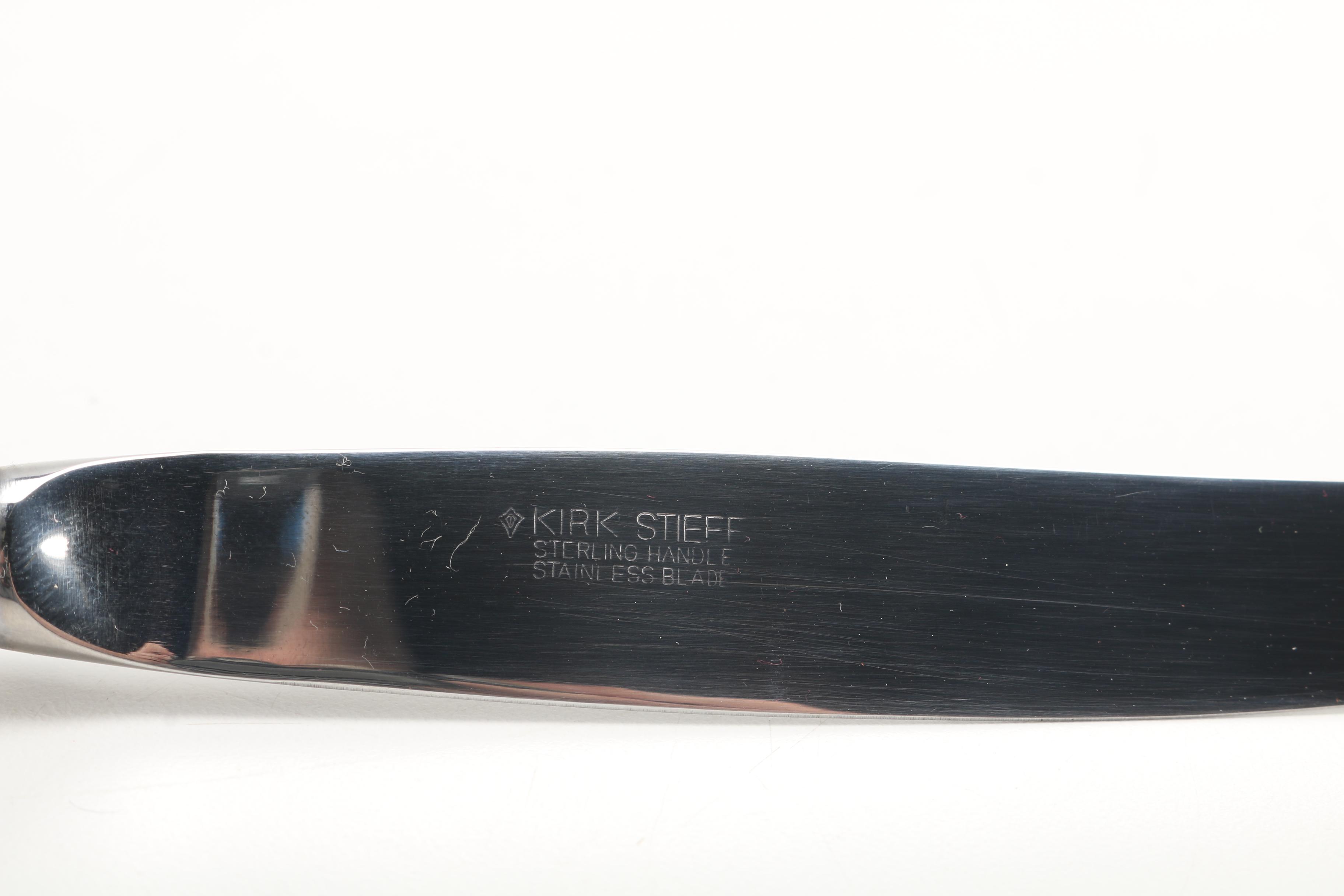 Kirk "Repousse" Sterling Silver Flatware