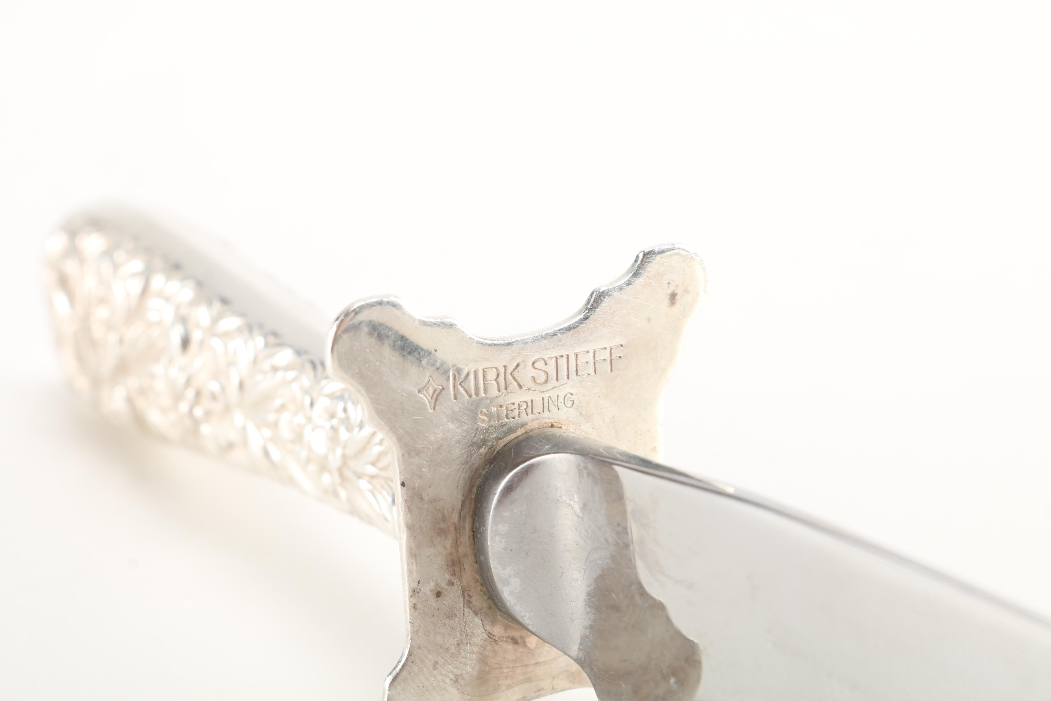 Kirk "Repousse" Sterling Silver Flatware