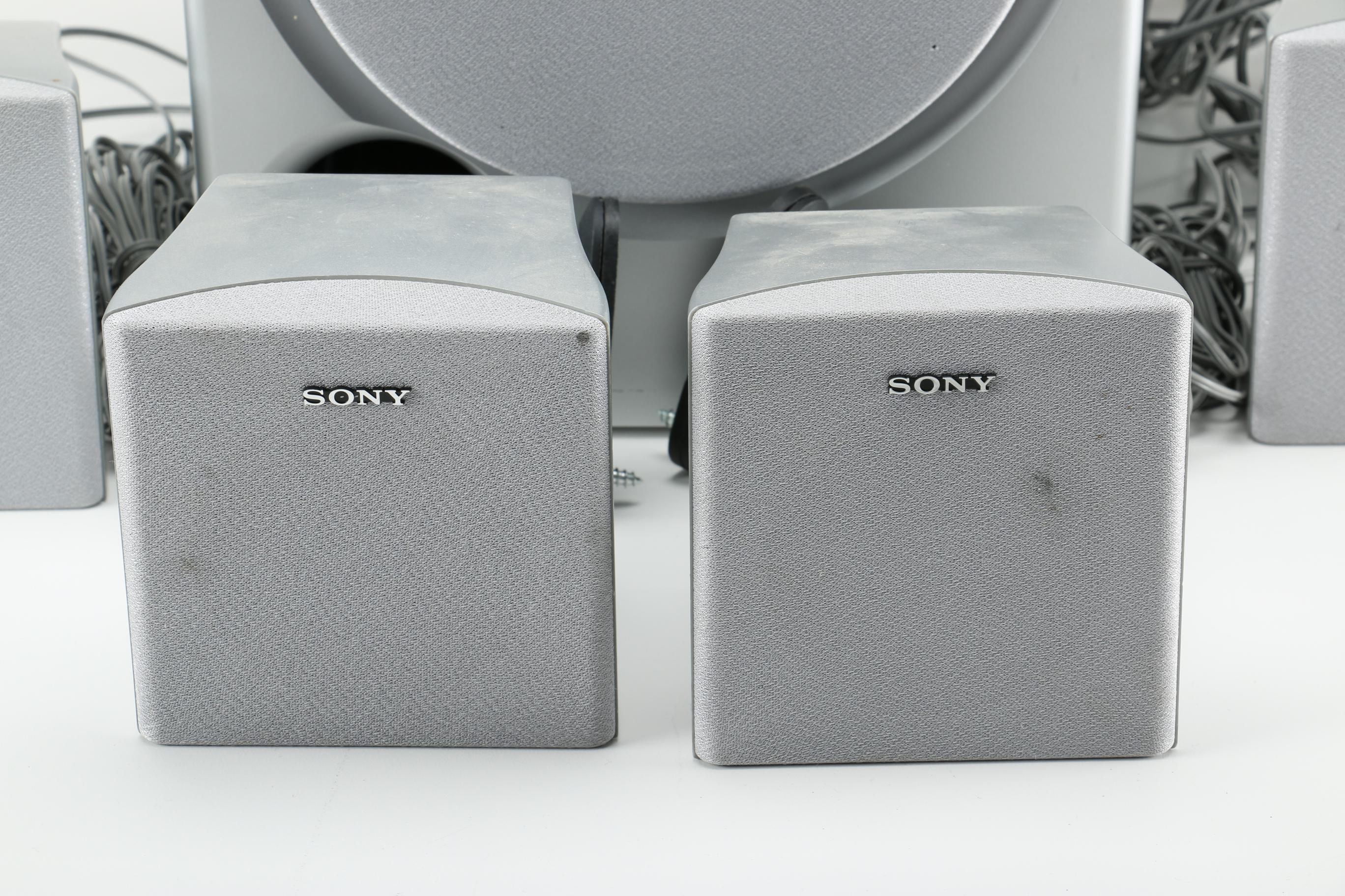 Sony Digital Audio Control Center and Speakers