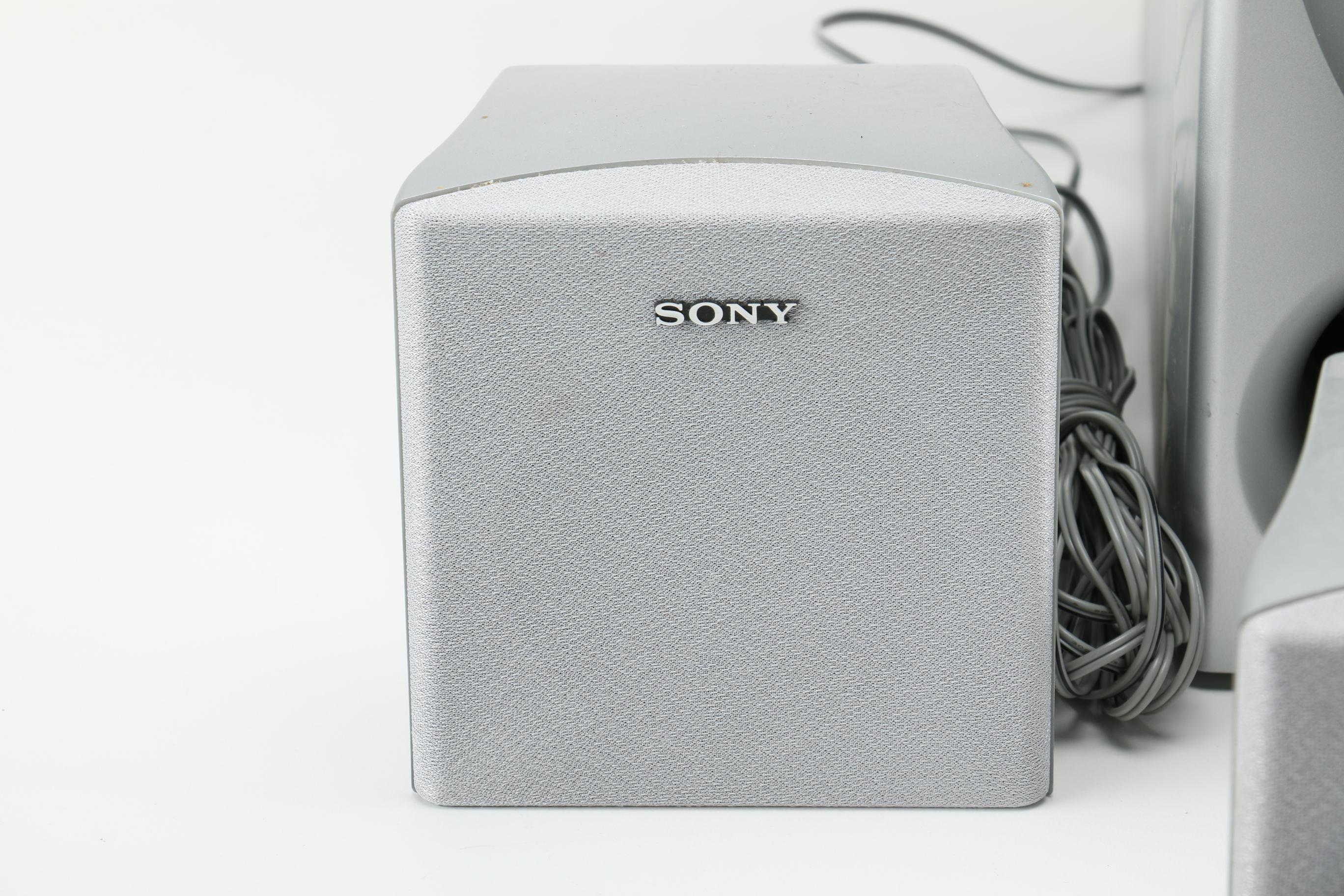 Sony Digital Audio Control Center and Speakers