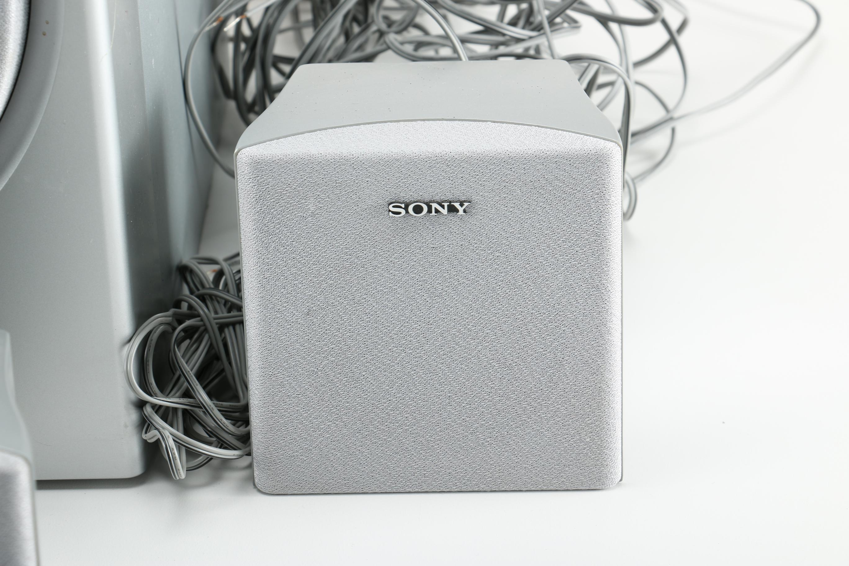 Sony Digital Audio Control Center and Speakers