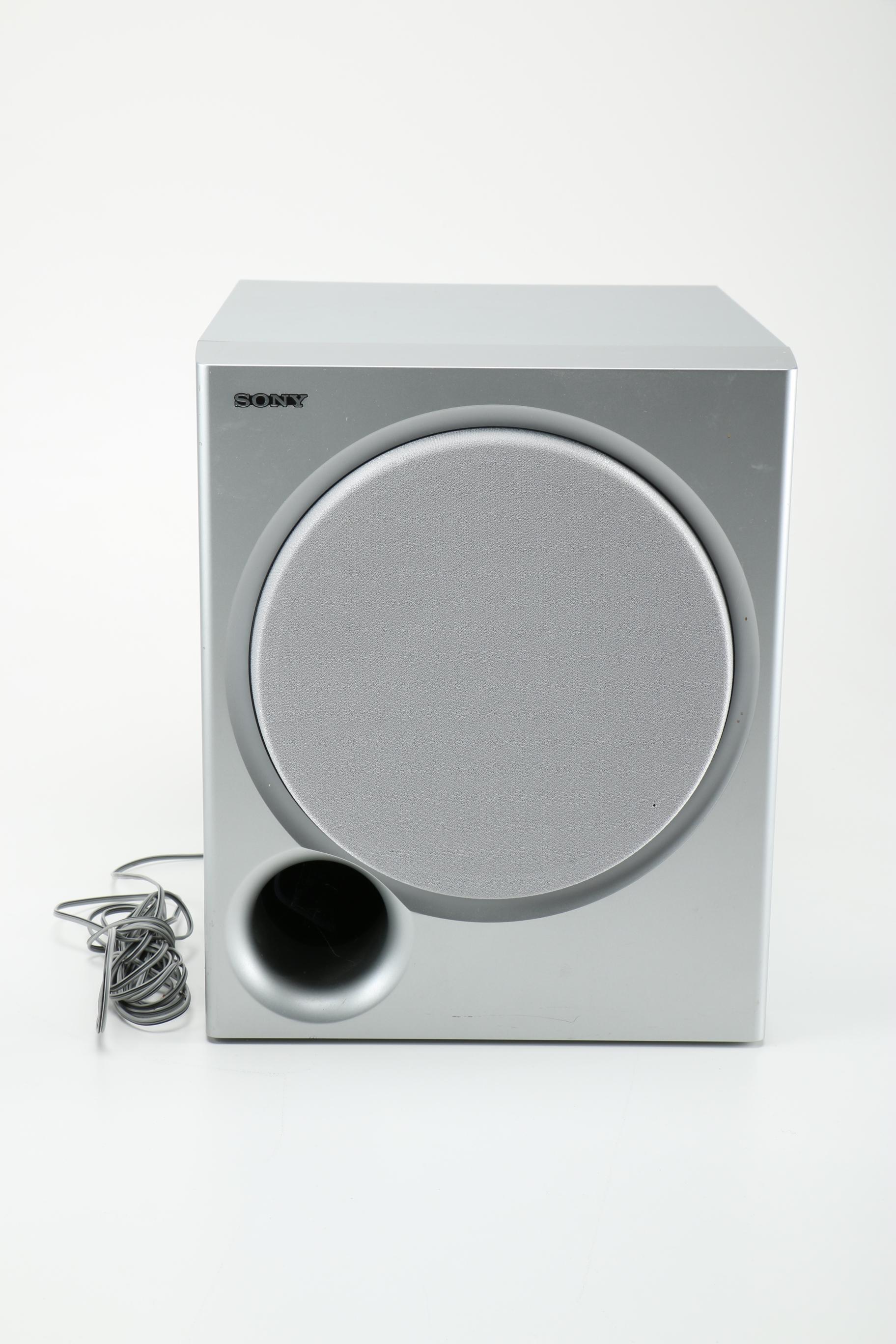 Sony Digital Audio Control Center and Speakers