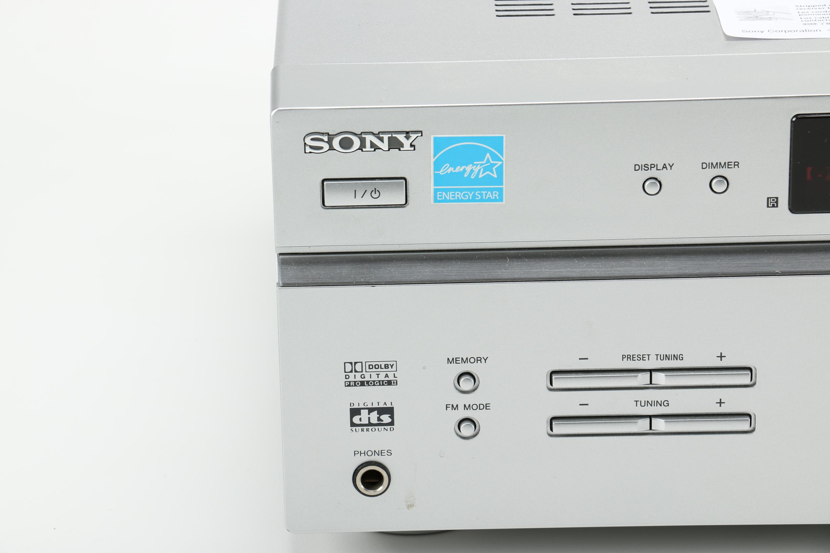 Sony Digital Audio Control Center and Speakers