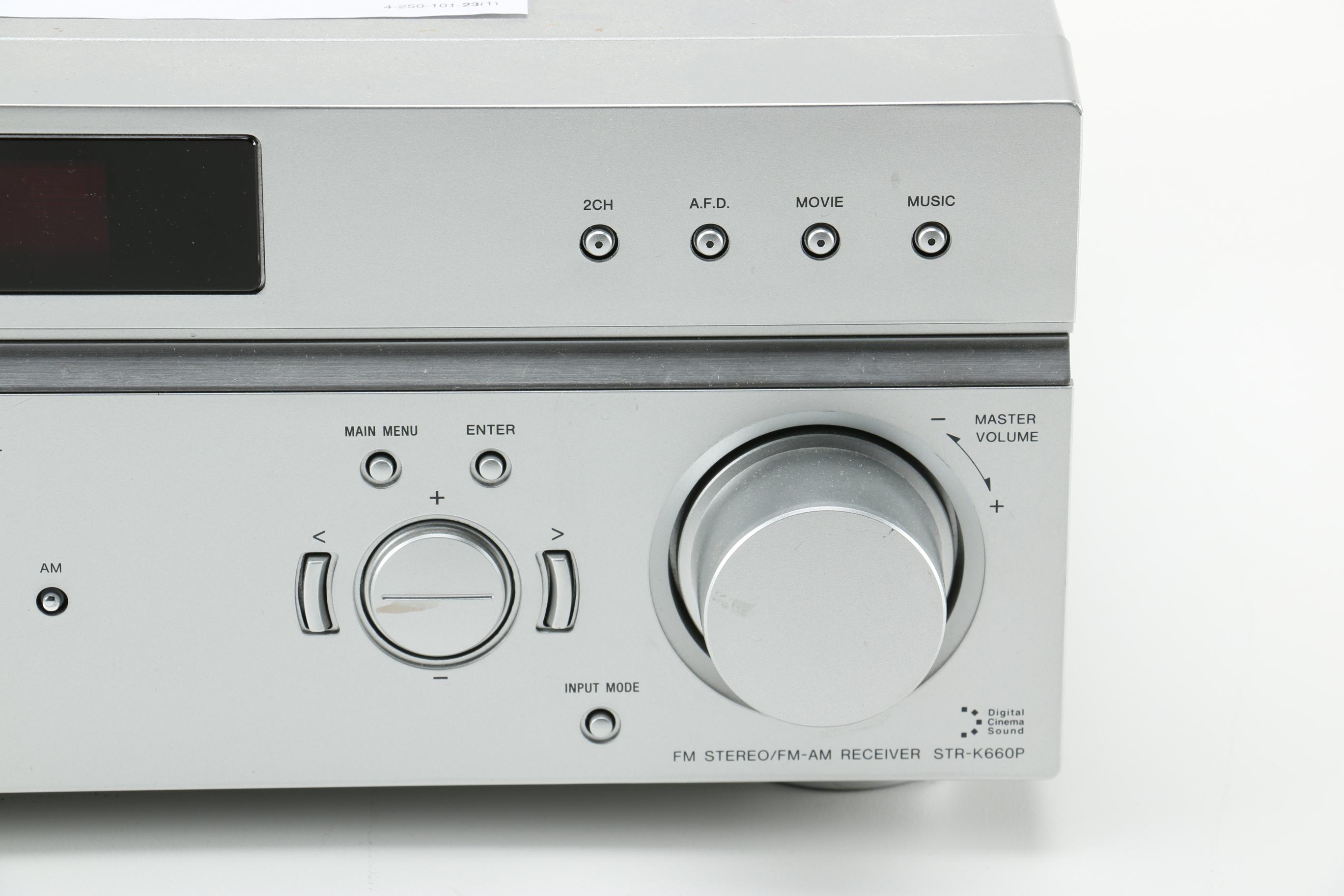 Sony Digital Audio Control Center and Speakers