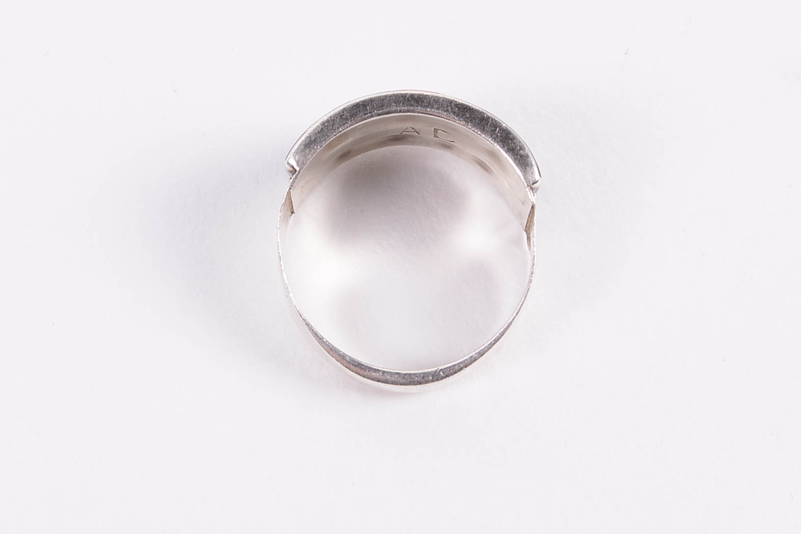 Sterling Silver and Silver Rings with Turquoise and Mother of Pearl