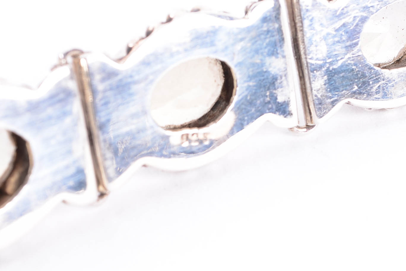 Sterling Silver and Citrine Bracelet