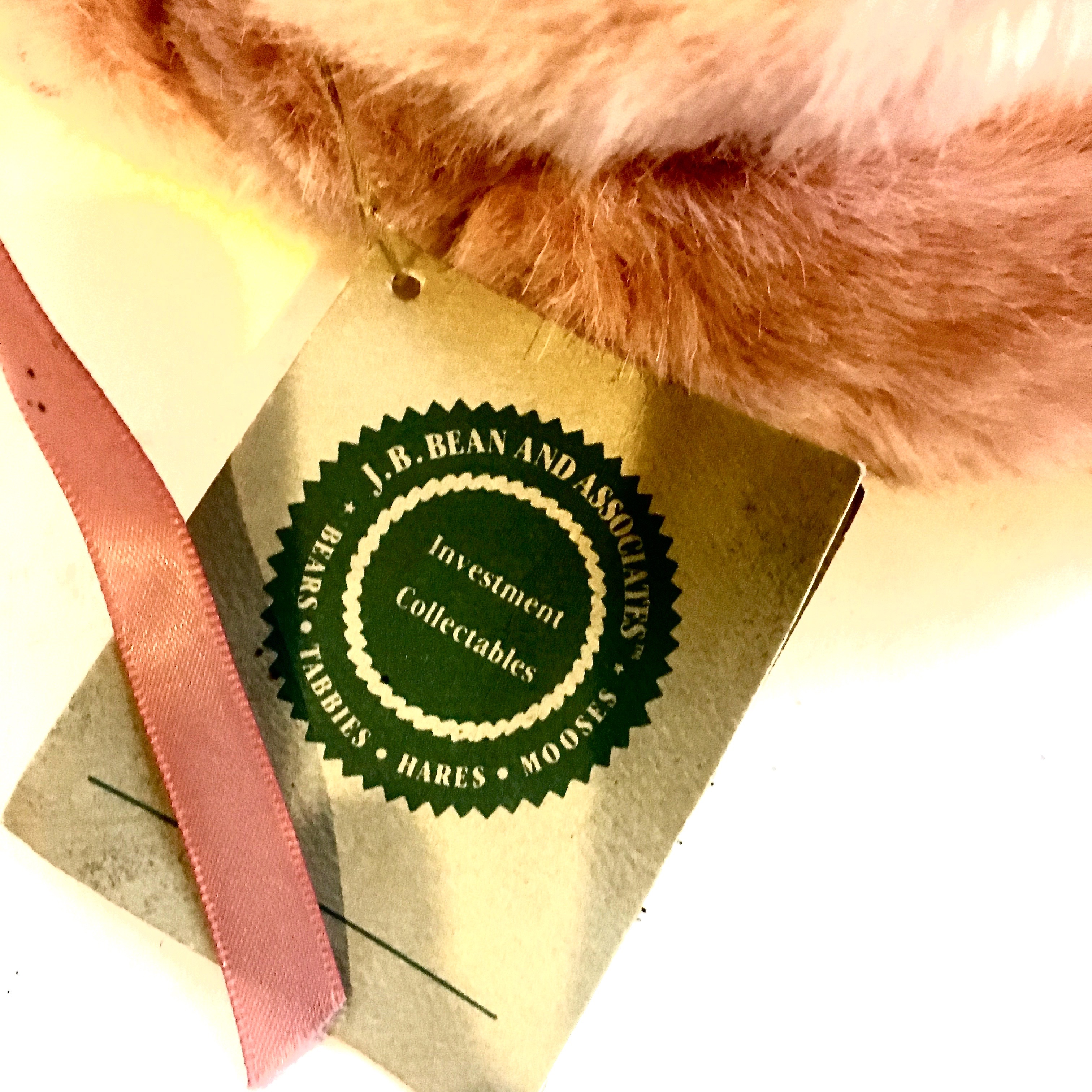 J.B. Bean Collectible Plush