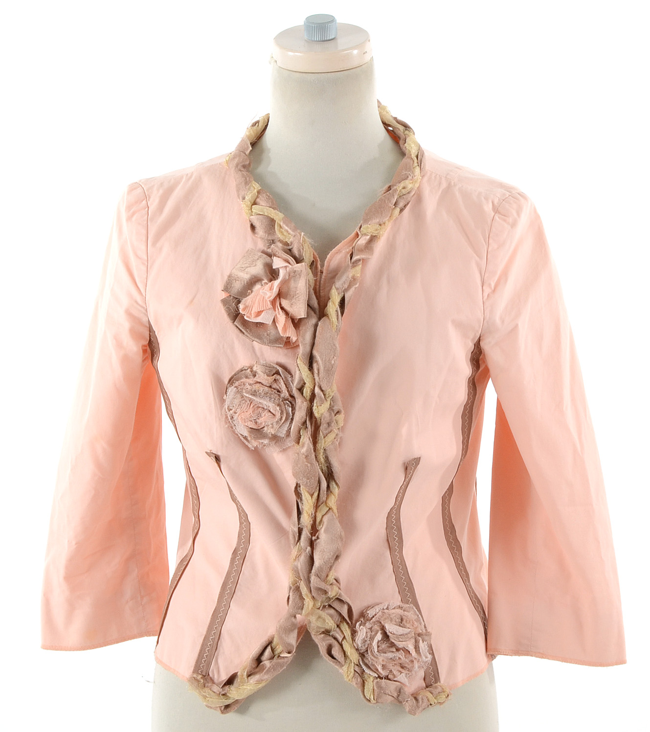 Prada Blouse and Moschino Cheap and Chic Blazer