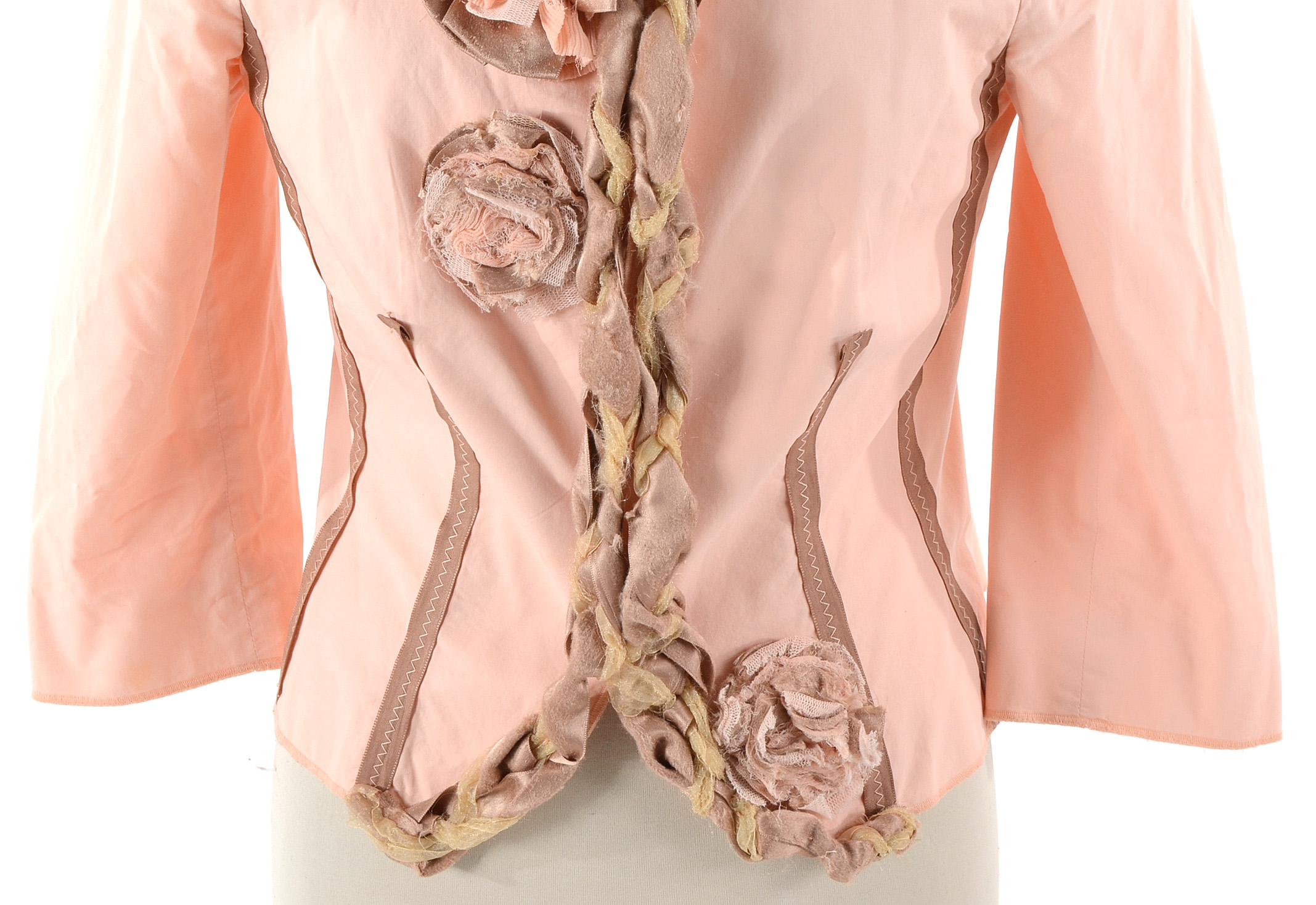 Prada Blouse and Moschino Cheap and Chic Blazer