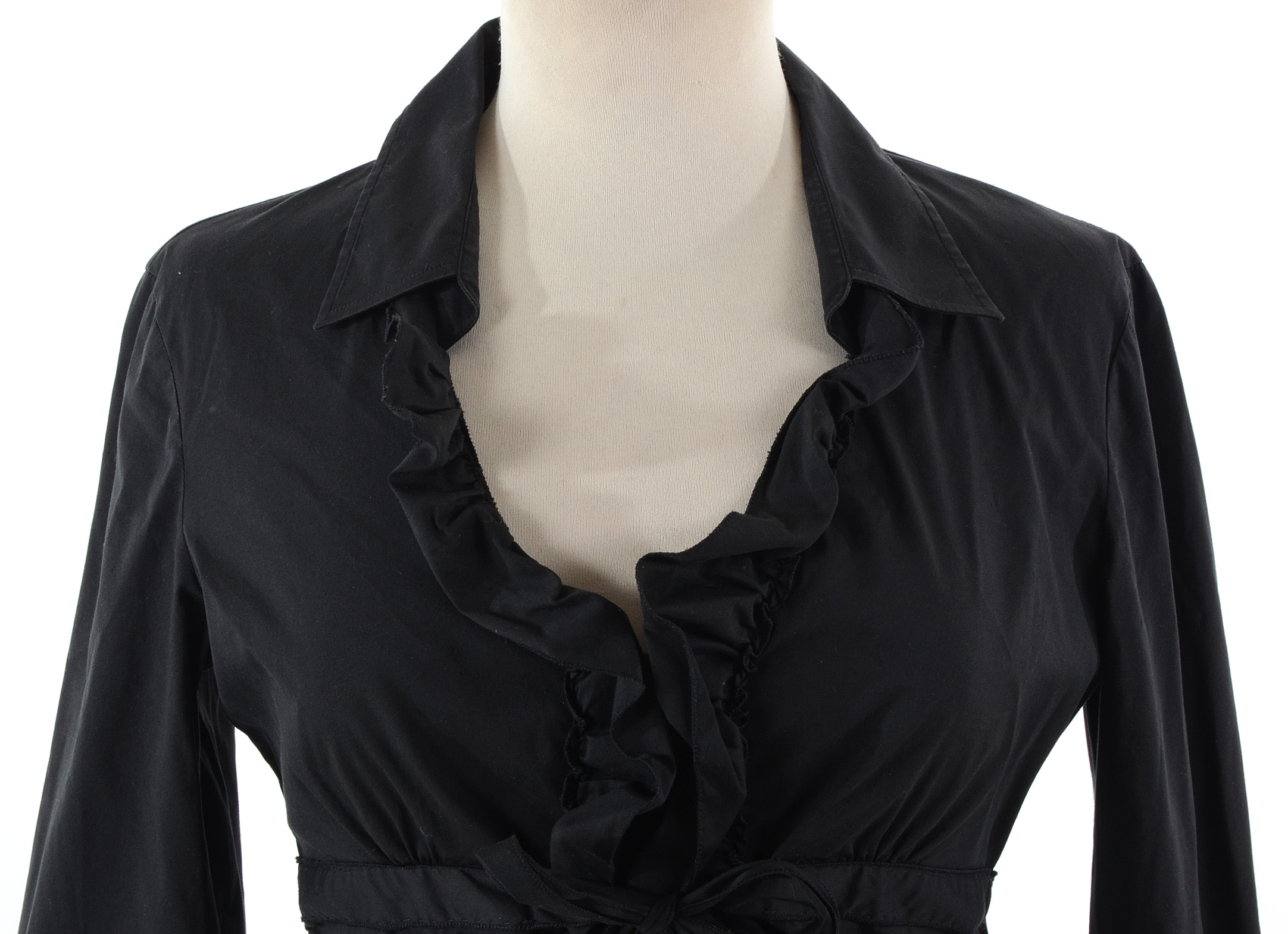 Prada Blouse and Moschino Cheap and Chic Blazer